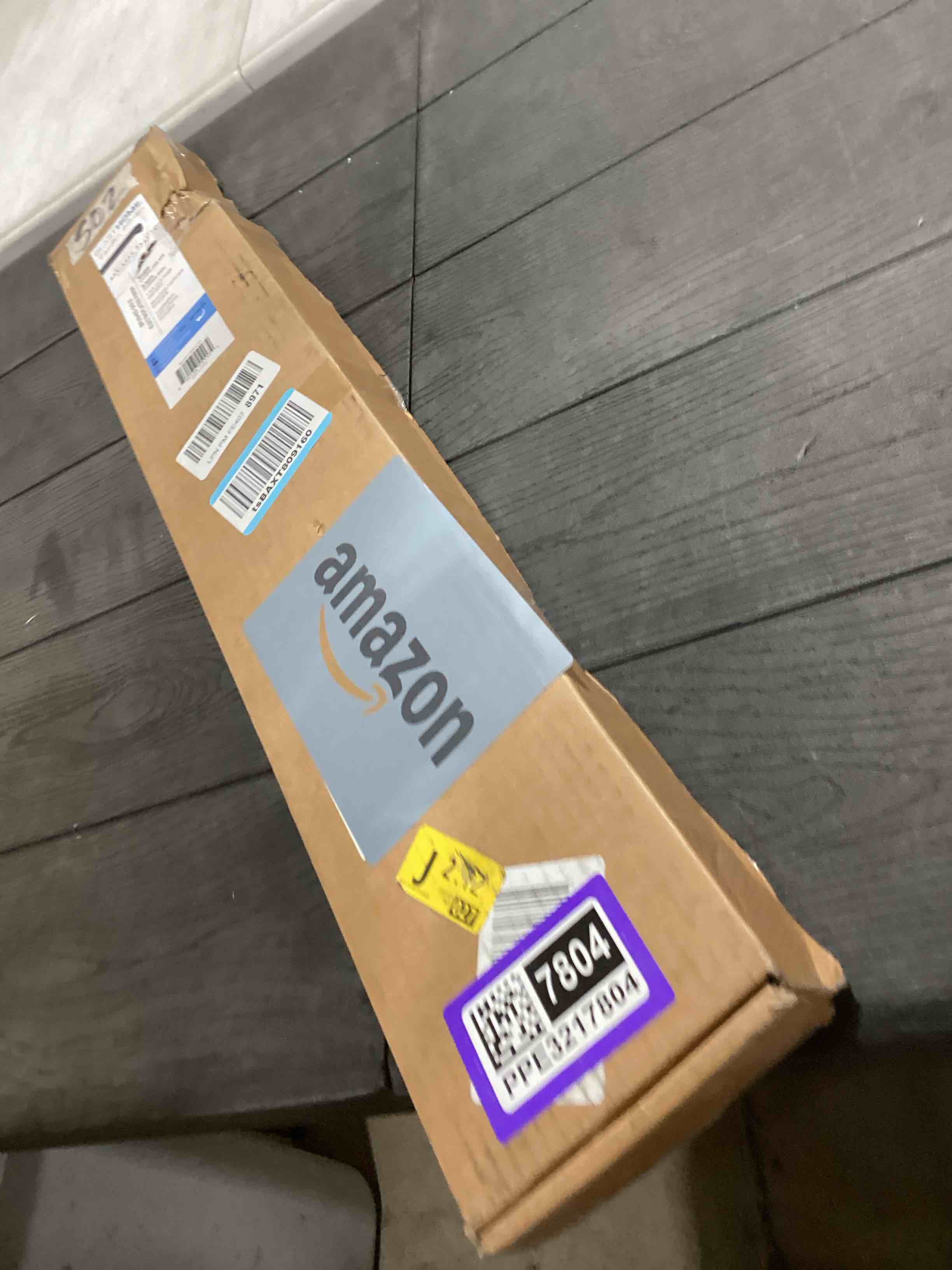 Condition photo showing Good Condition for BlastHome® Non-Adjustable Luxury Curtain Rods for Windows, 1 ¼” Rod Set, 5 foot Fixed Length (Two Rods Connect for a Seamless Look), Brushed Gold Single Rod Brushed Gold 5 foot