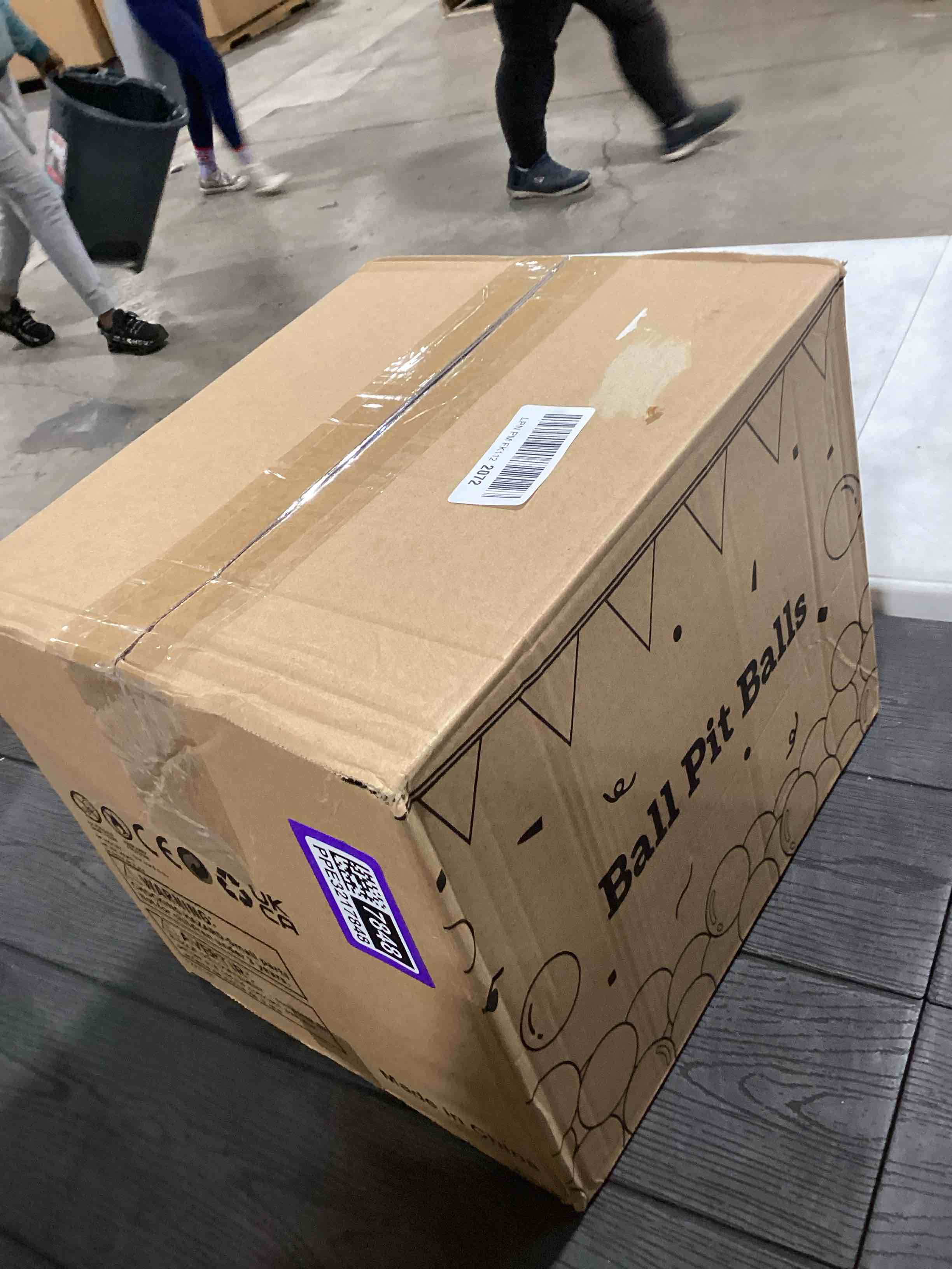 Condition photo showing Good Condition for Ball Pit Balls for Toddlers: 50 100 200 Colorful Non-Toxic Balls with BPA-Free, Phthalate-Free, Crush-Resistant Polyethylene Plastic, 2.2 Inches, Perfect Toy for Boys and Girls Play Rainbow 200 Balls