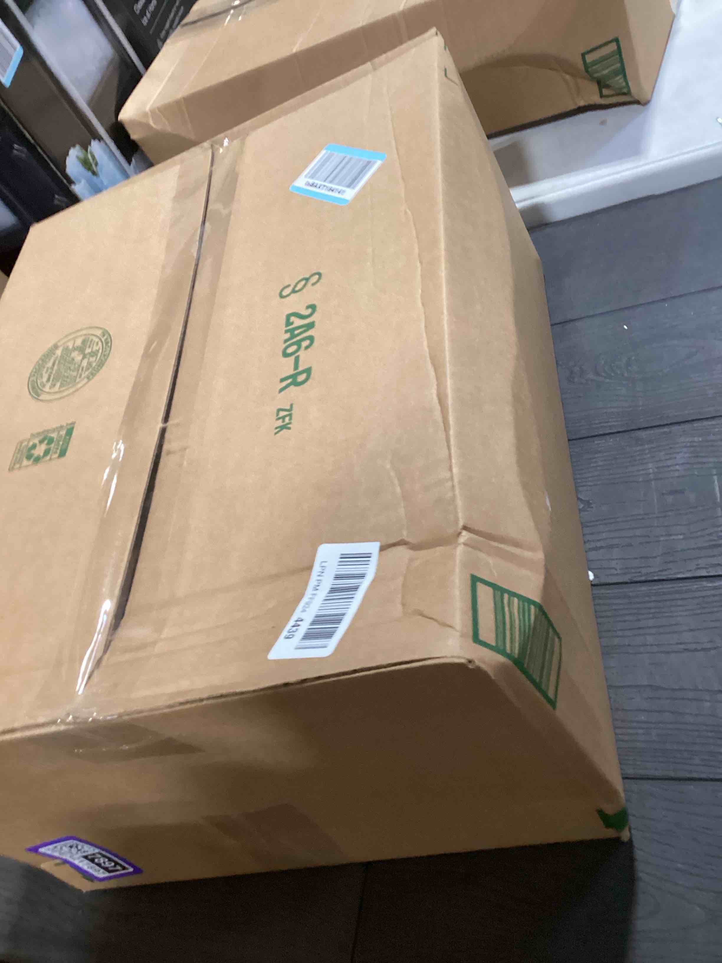 Condition photo showing Good Condition for Closet Curtain for Open Closet,Sheer Overlay White Boho Flowy Floor to Ceiling Curtains for Living Room Bedroom 96 Inches Long 50"W x 96"L (Pack of 2) White