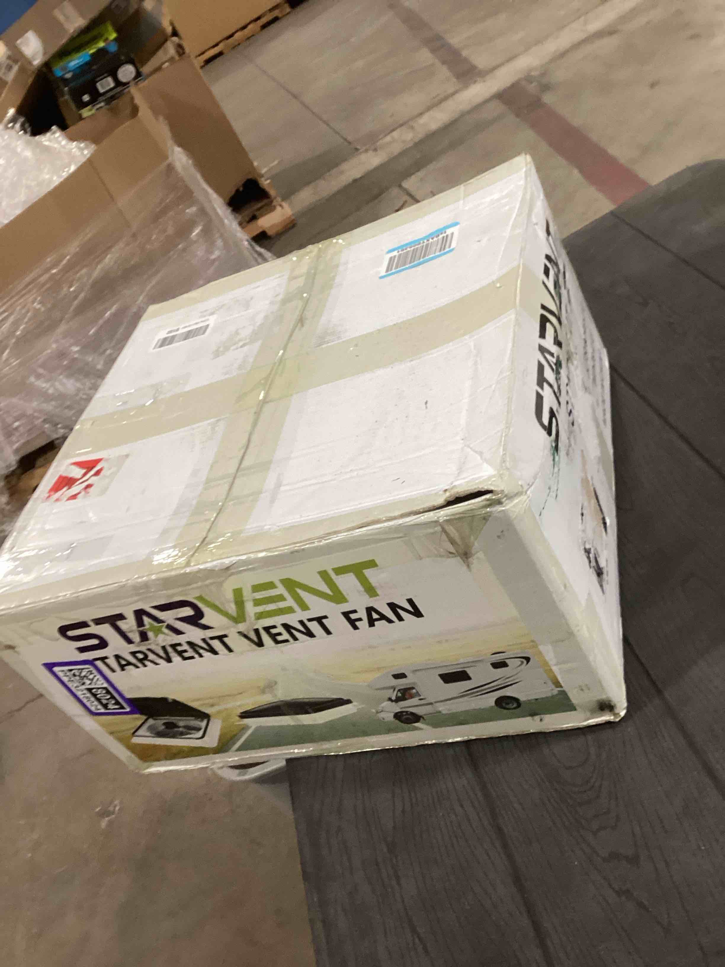 Condition photo showing Good Condition for RV Roof Vent Fan 6-Speed-Reversible Smoked