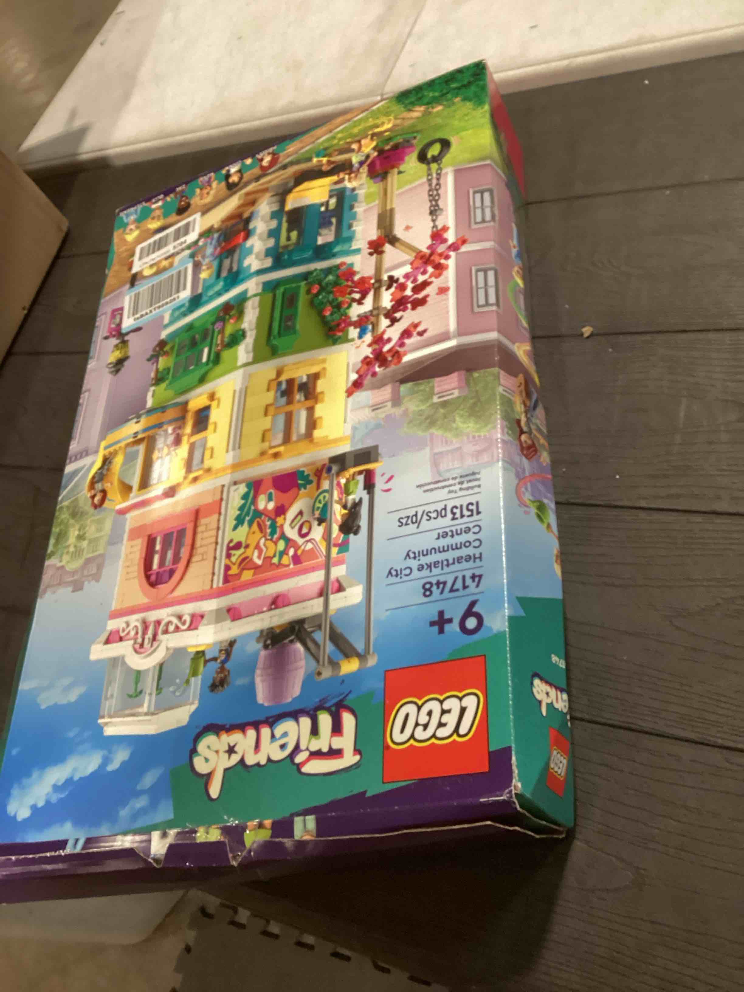 Condition photo showing As Is for LEGO Friends Heartlake City Community Center 41748 Building Toy Set; Creative Challenge for Ages 9+, Includes 6 Mini-Dolls, a Pet Dog and Lots of Accessories, a Fun Gift for Kids who Love Role Play Standard Packaging