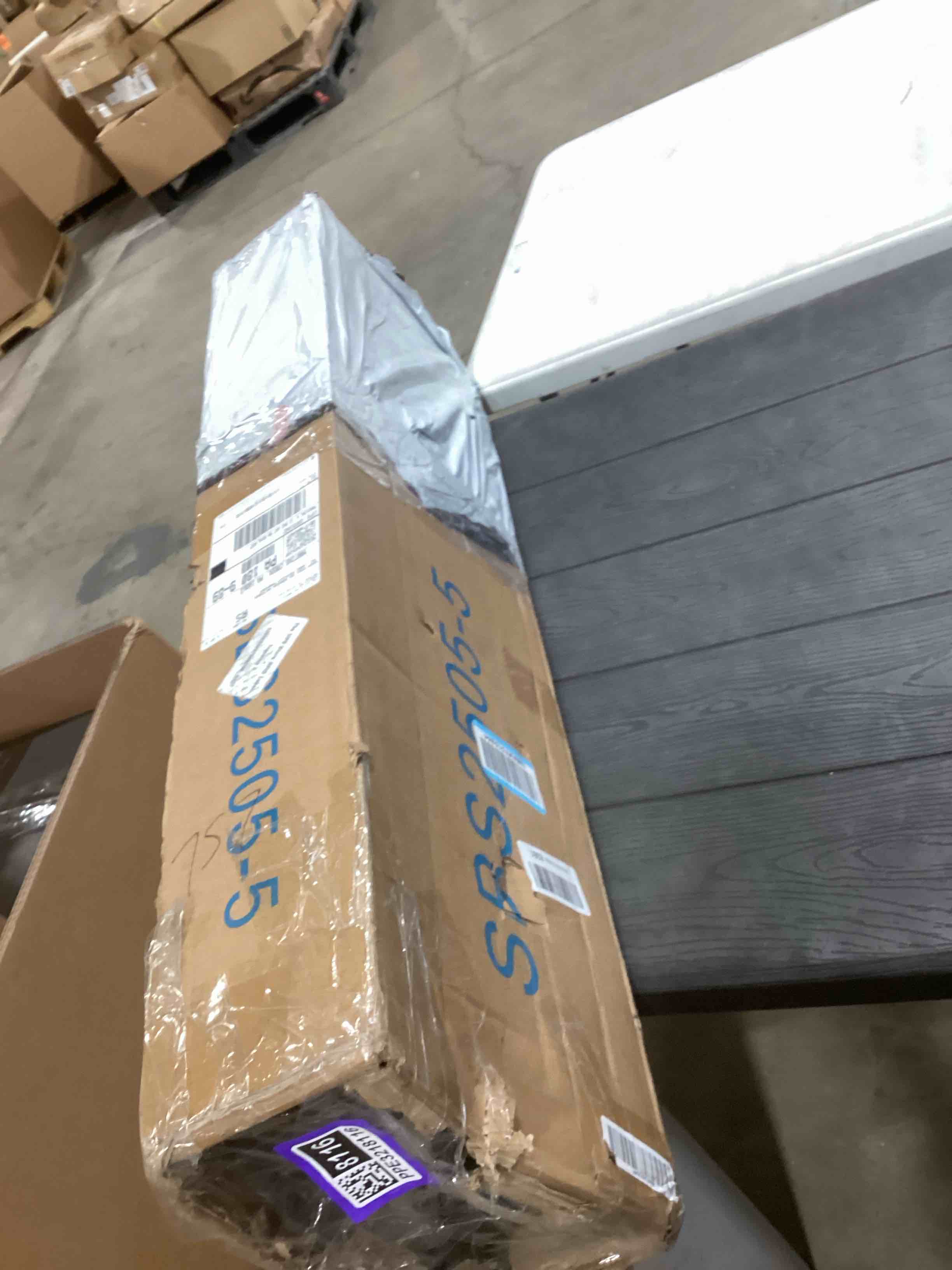 Condition photo showing As Is for 5 inch Low Profile King-Box-Spring Only, Heavy Duty Metal King Box Spring with Fabric Cover, Easy Assembly, Non Slip, Noise Free King 5 Inch Box Spring