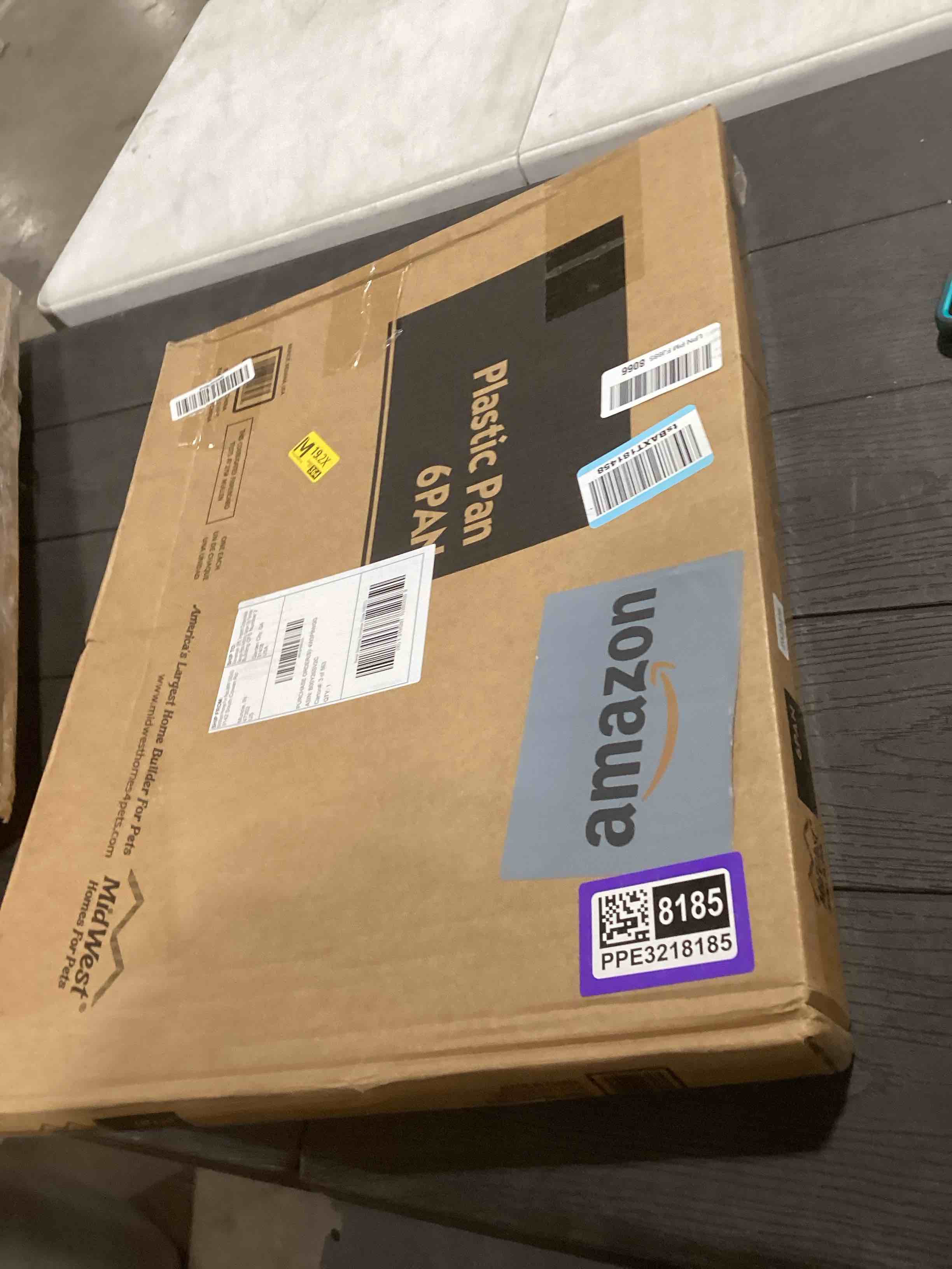 Condition photo showing Good Condition for Replacement Dog Crate Pan for MidWest and New World Dog Crate Black 23.7"L x 17.9"W x 1.0"H