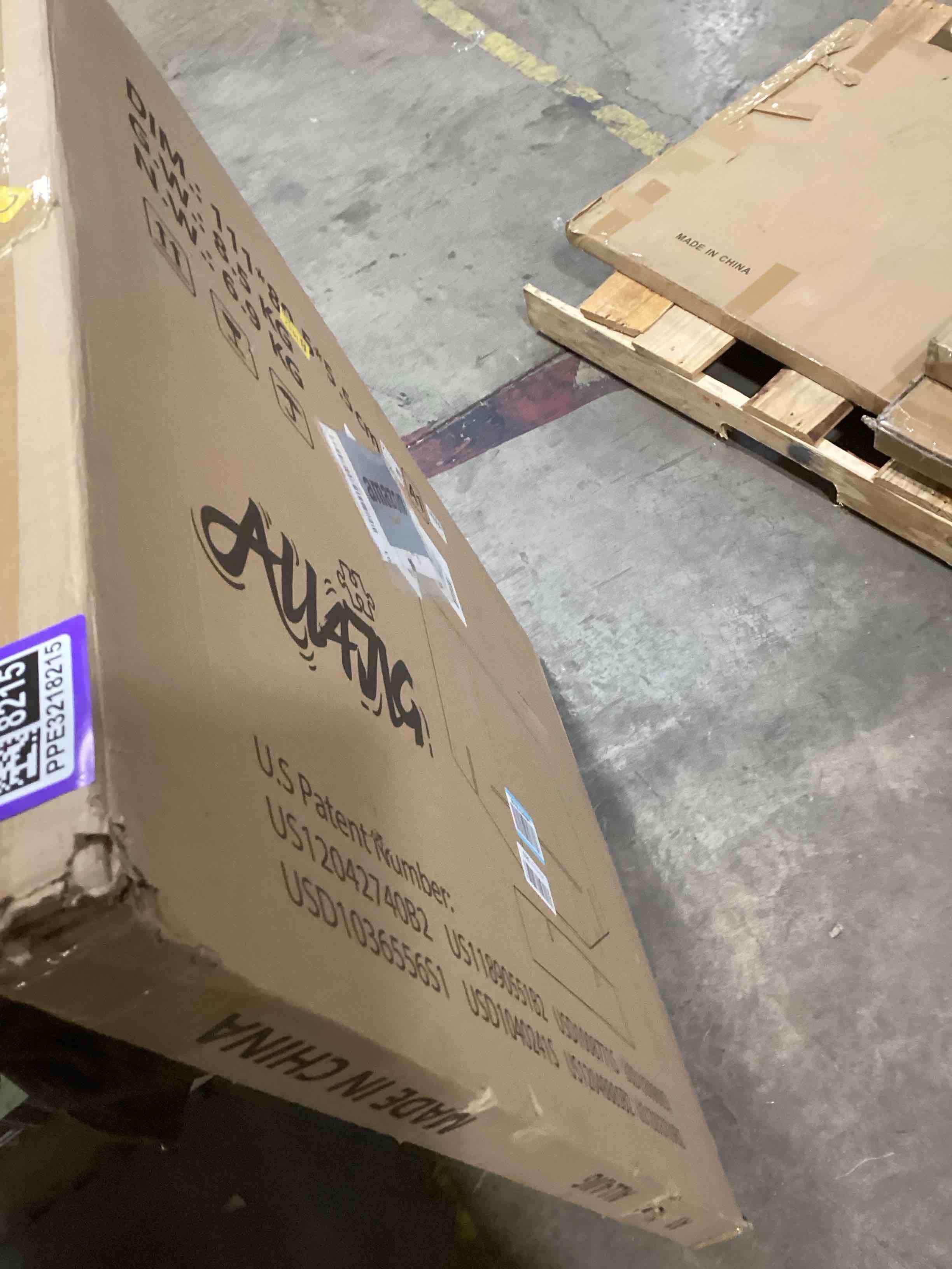 Condition photo showing As Is for ALL4JIG 2000 Pieces 2-in-1 Tilting & Rotating Puzzle Board for Adults Gifts, Wooden Jigsaw Puzzle Table with 4 Drawers, 28.5" x 40.1" Portable Board with Lazy Susan and Cover Metal Large-2000pcs