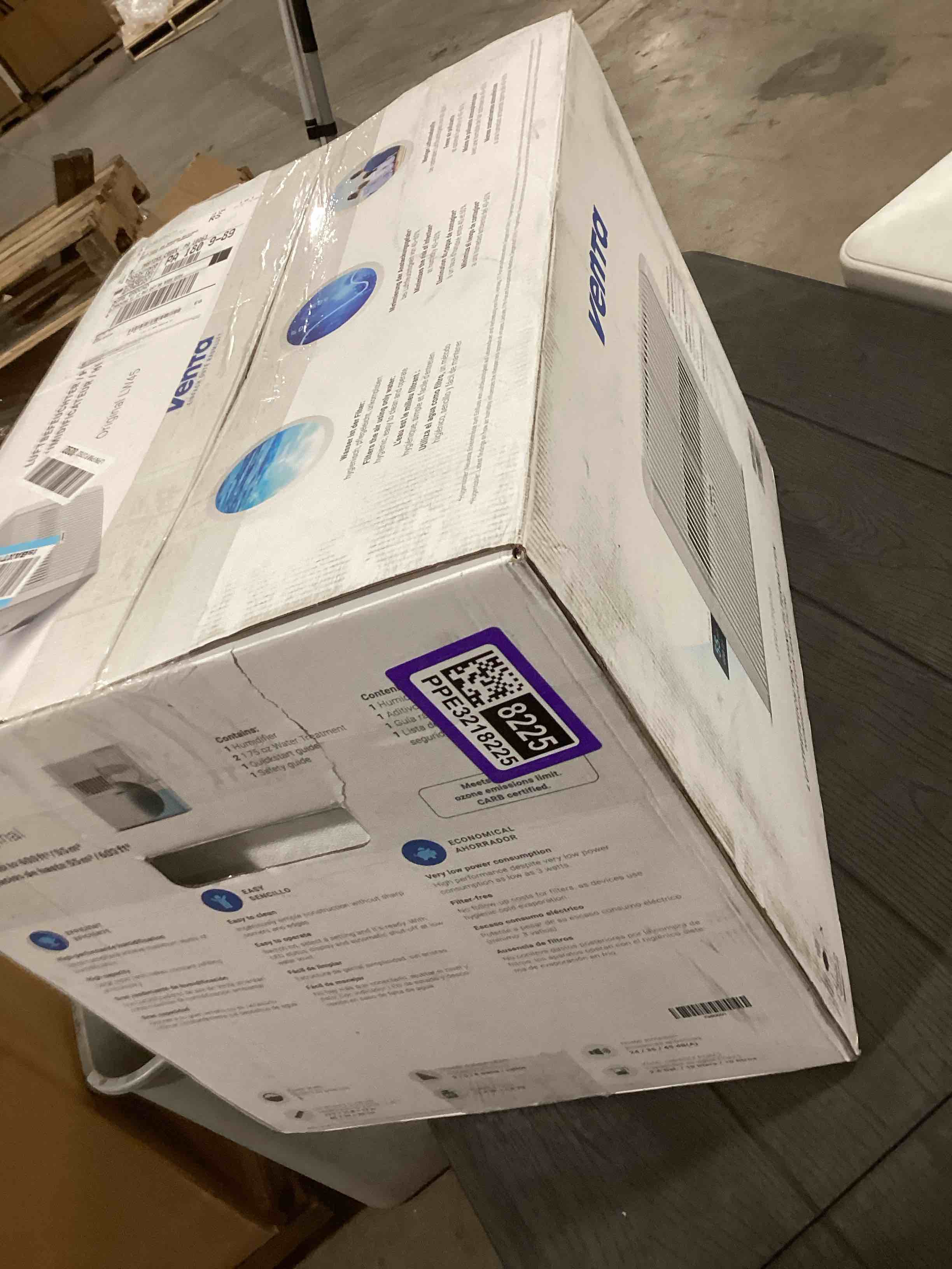 Condition photo showing As Is for Venta LW45 Original Humidifier Black - Filter-Free Evaporative Humidifier for Spaces up to 600 ft² Black 600 ft²