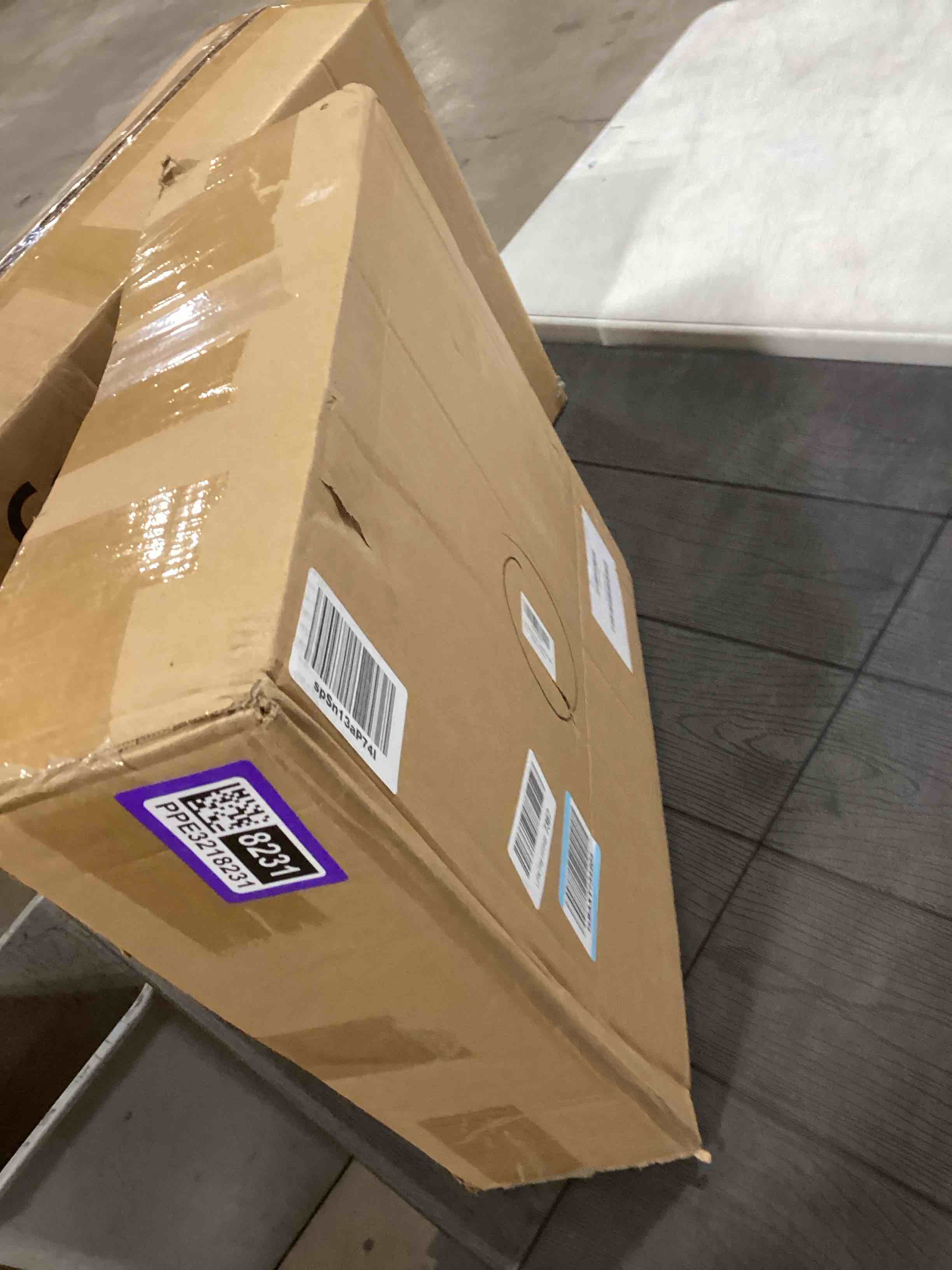 Condition photo showing Good Condition for Cat Window Perch with Tall Scratching Posts, Inside 48 in Tall Climbing Tree Hammmock Mounted with Suction Cups for Climbing, Bird Watching, and Play, Supports 45 lbs