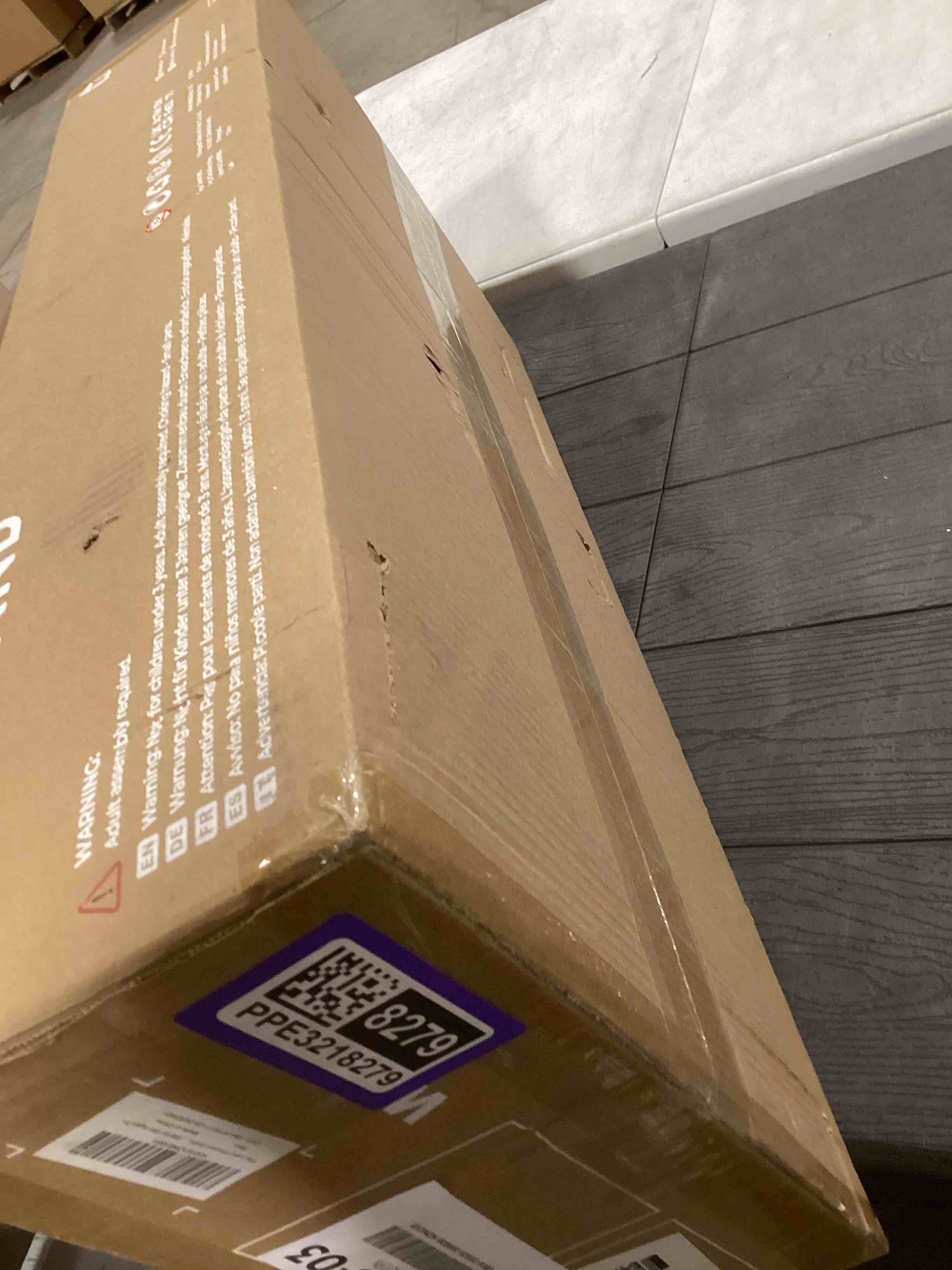 Condition photo showing Good Condition for Tiny Land Wooden Dollhouse for Girls - 6 Rooms Wooden Doll House, DIY Pretend Doll House with 31Pcs Furniture Accessories, Creative Gift for Girl Ages 3+ Pink