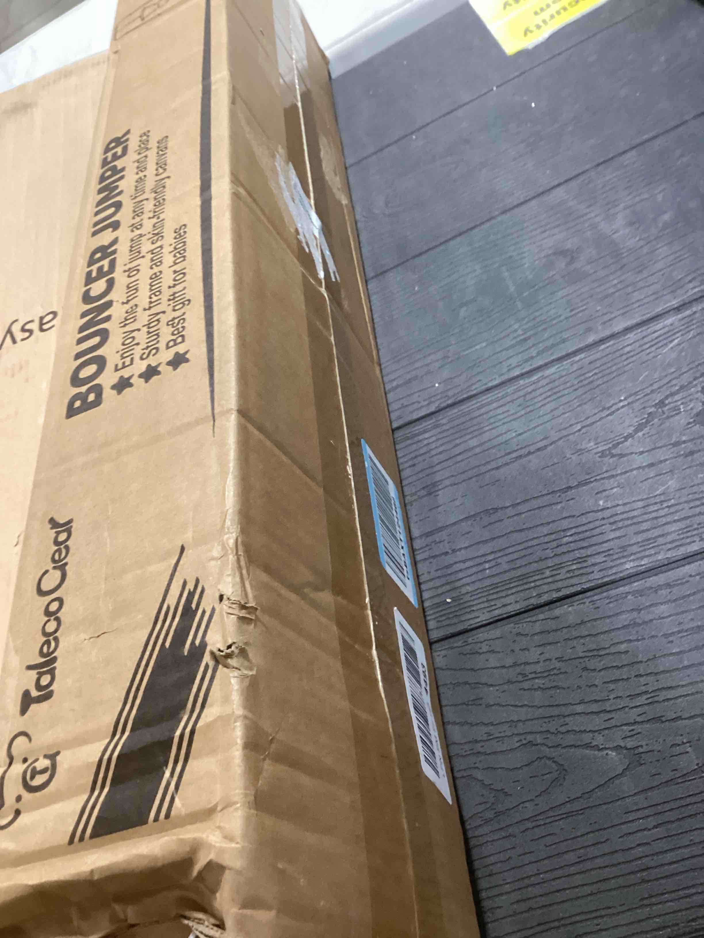 Condition photo showing As Is for Baby Jumper with Stand, Baby Jumpers and Bouncers, Baby Exerciser Suitable for 6-24 Months, Easy to Assemble & Store Jumper for Baby (Pink)