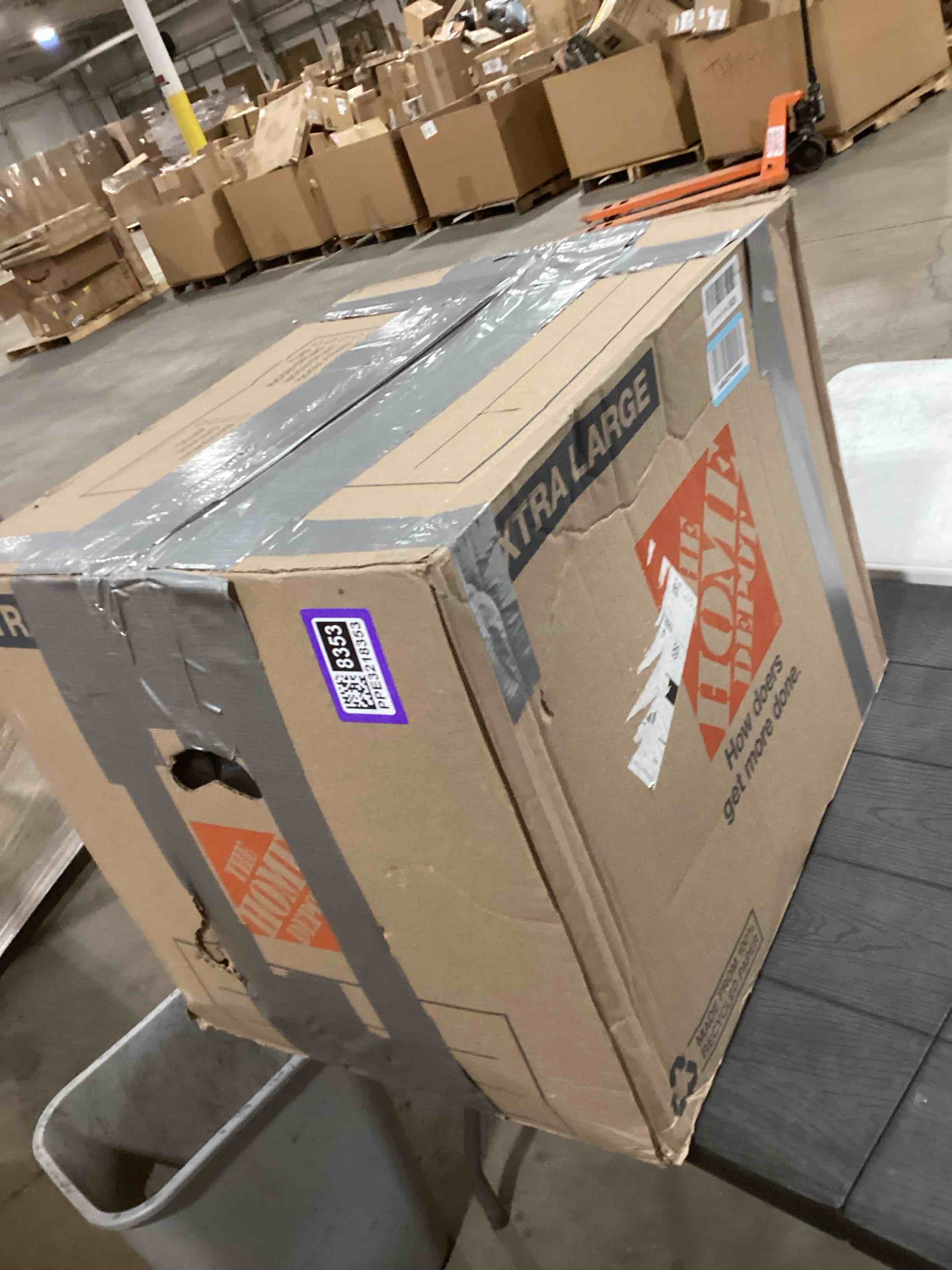 Condition photo showing Good Condition for RV Cover, 7 Layers Waterproof Camper Cover with Tongue Jack Cover, Windproof Travel Trailer Cover with Gutter Cover, Fit for 27-30ft Grey 27-30ft