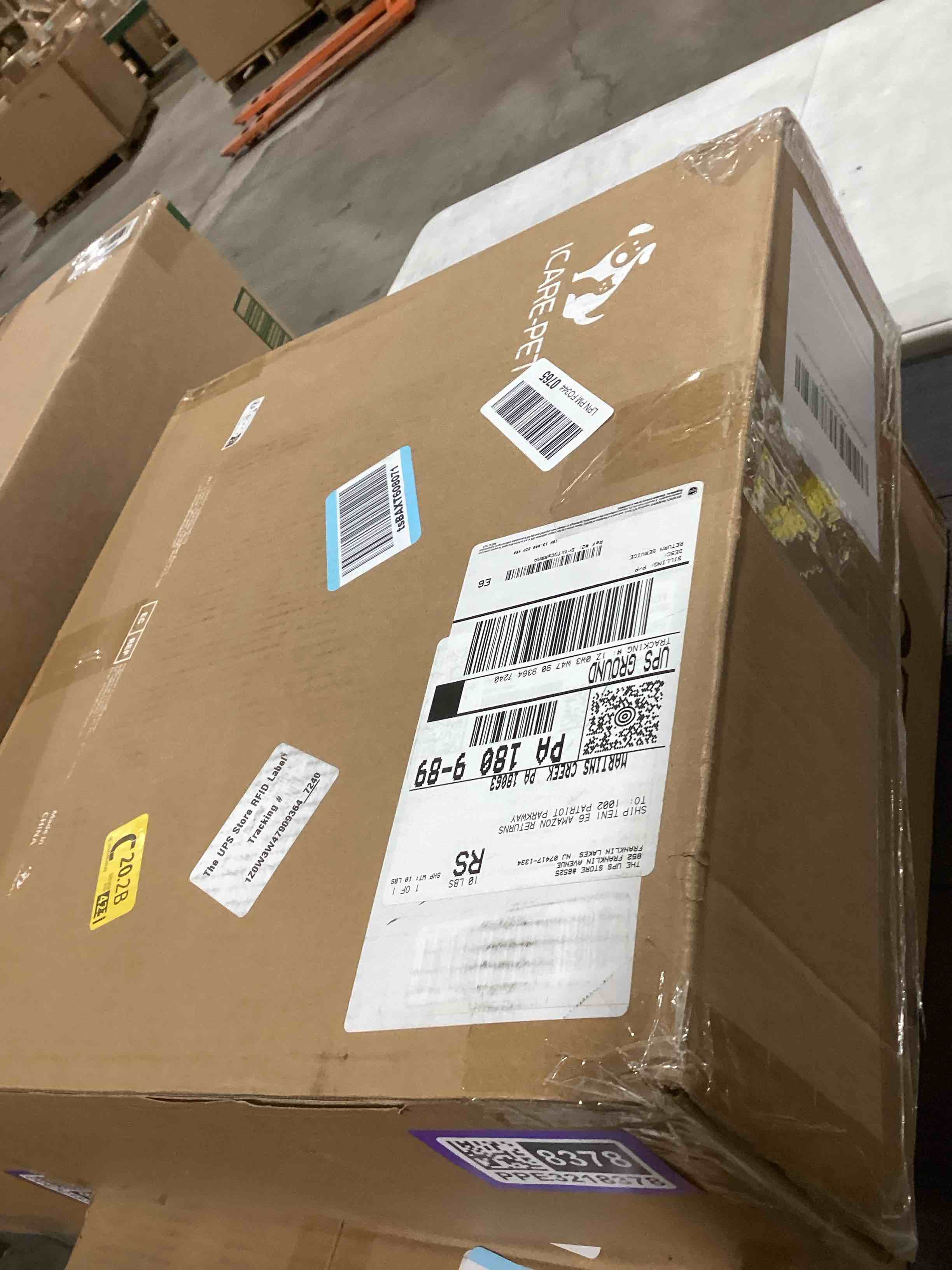 Condition photo showing As Is for Pet Oxygen Cage for Cats and Dogs to Obtain Oxygen/Nebulizing Care, Tube Kit and Mat Included (Small - 21x16x16 Inch)