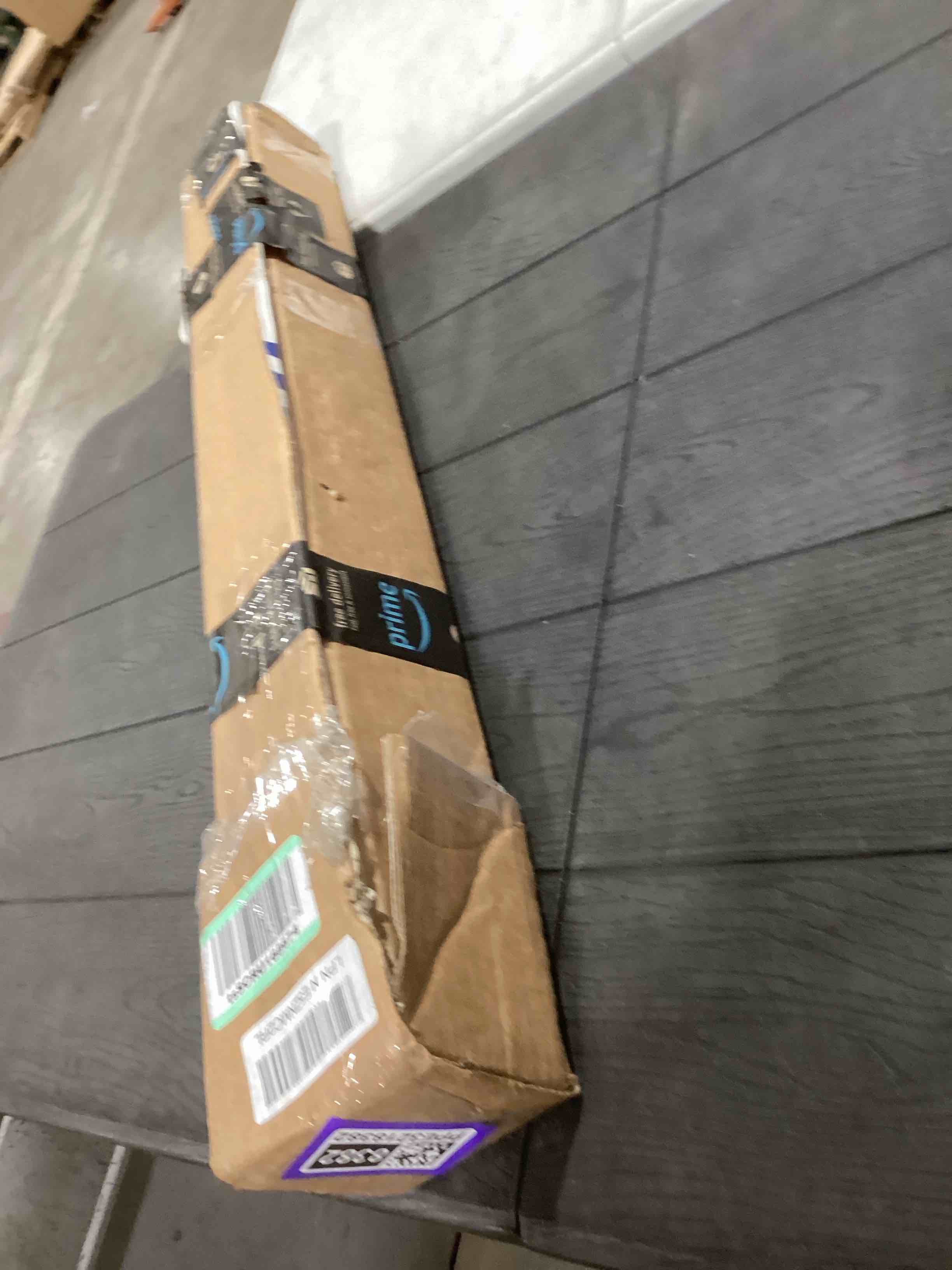 Condition photo showing As Is for AMMSUN XL Chair Umbrella with Universal Clamp Adjustable 47 inches and 360-degree Swivel UPF 50+, Portable Clamp on Camping or Beach Chair, Stroller, Wheelchair, Golf cart, Navy Blue, Large-sized