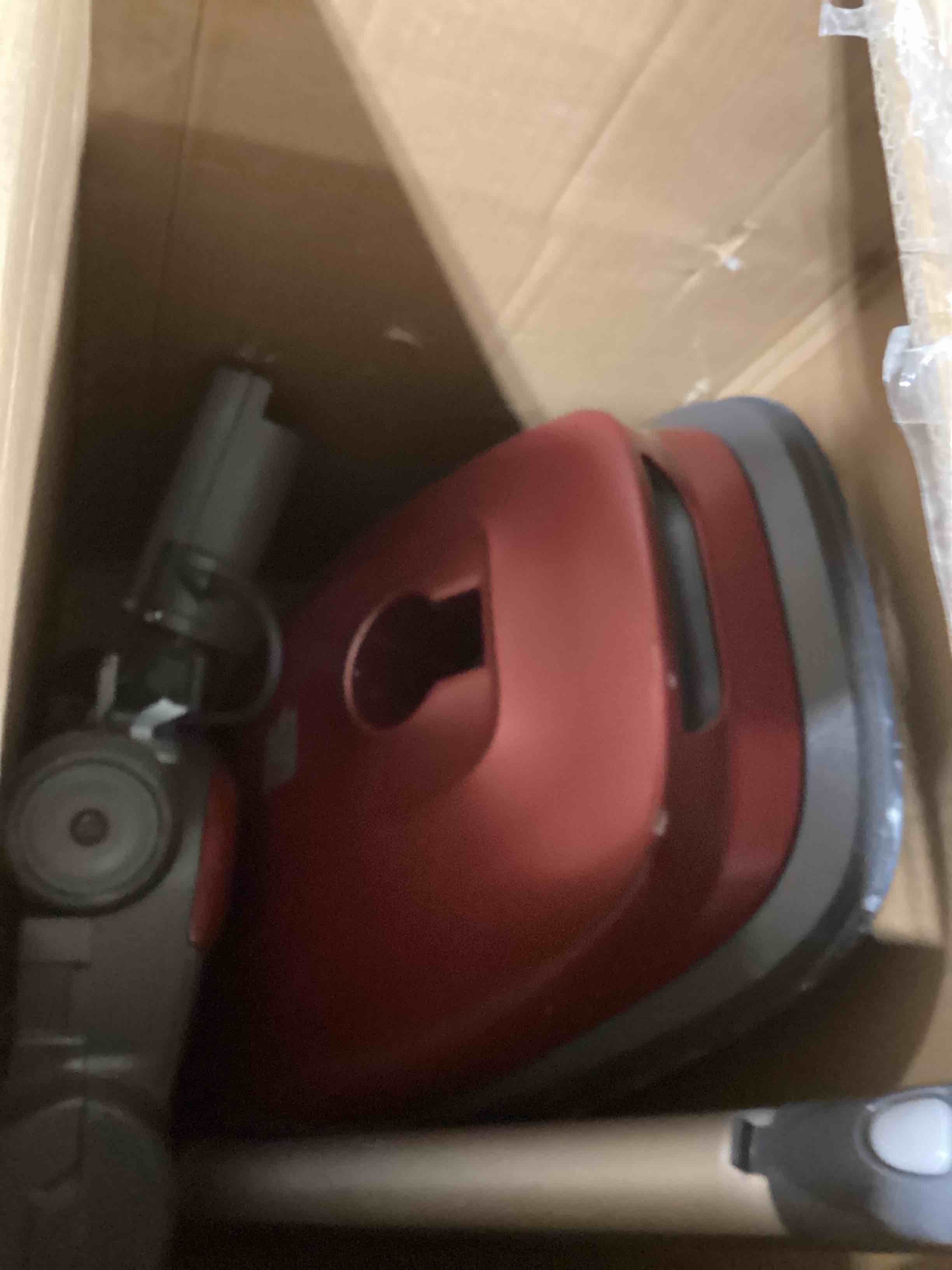 Condition photo showing As Is for Kenmore 81414 Bagged Canister Vacuum Cleaning Tools, 400 Series + Telescoping Wand, Red Kenmore 400 Series + Telescoping Wand