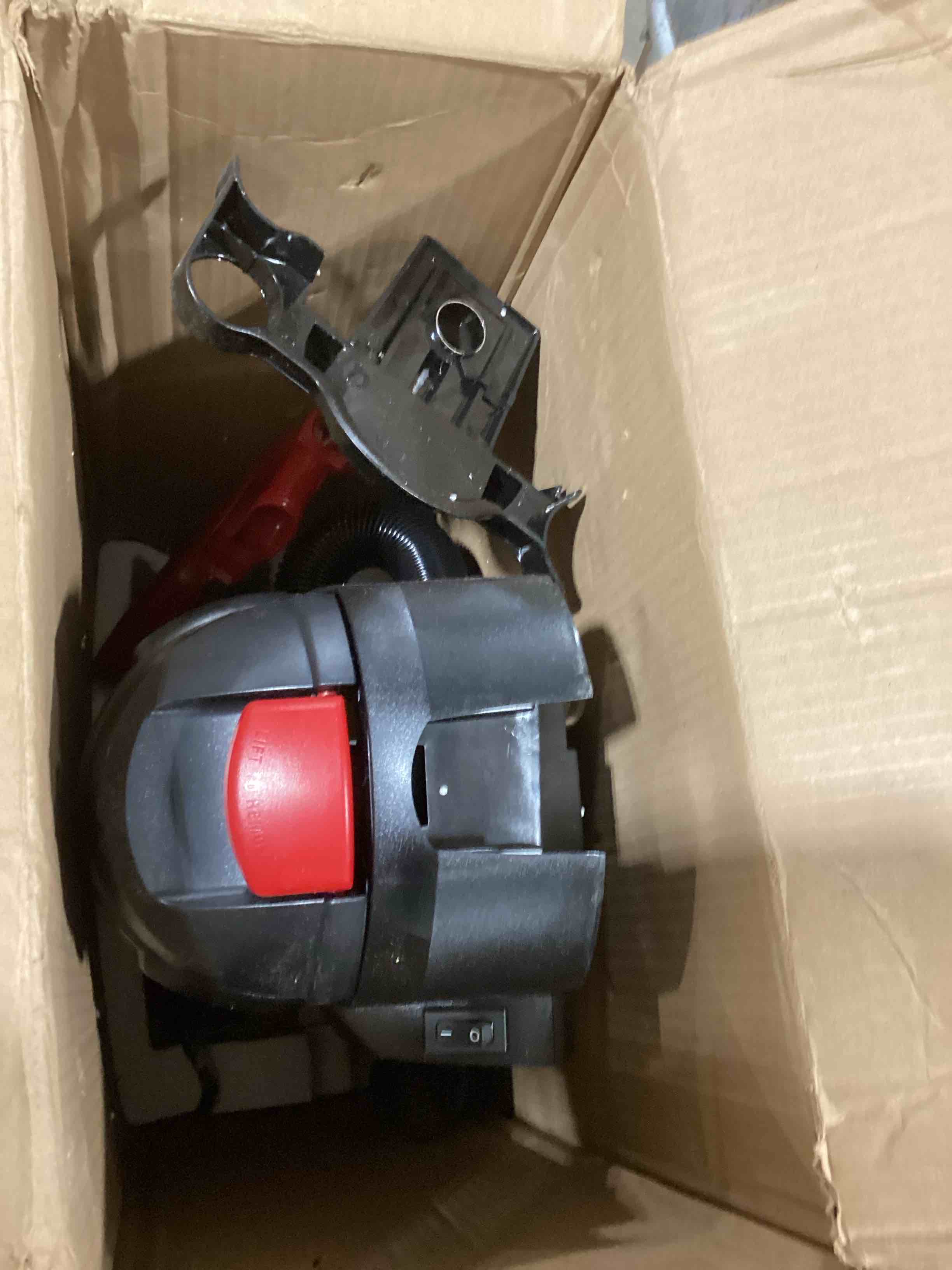 Condition photo showing As Is for Sanitaire Force Upright Commercial Vacuum SC5845D,Black