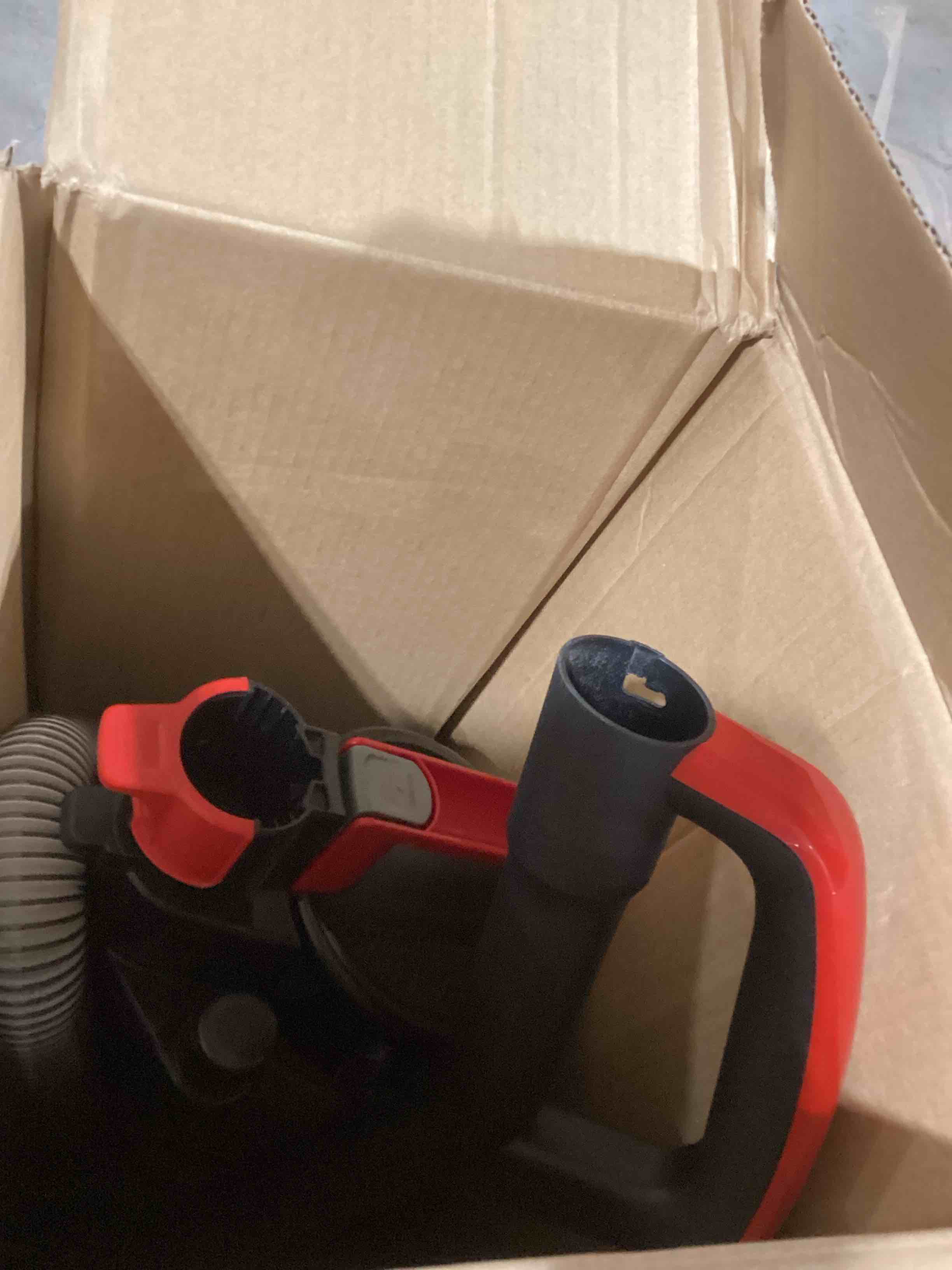 Condition photo showing As Is for BISSELL CleanView Compact Upright Vacuum, Fits in Dorm Rooms & Apartments, Lightweight with Powerful Suction and Removable Extension Wand, 3508