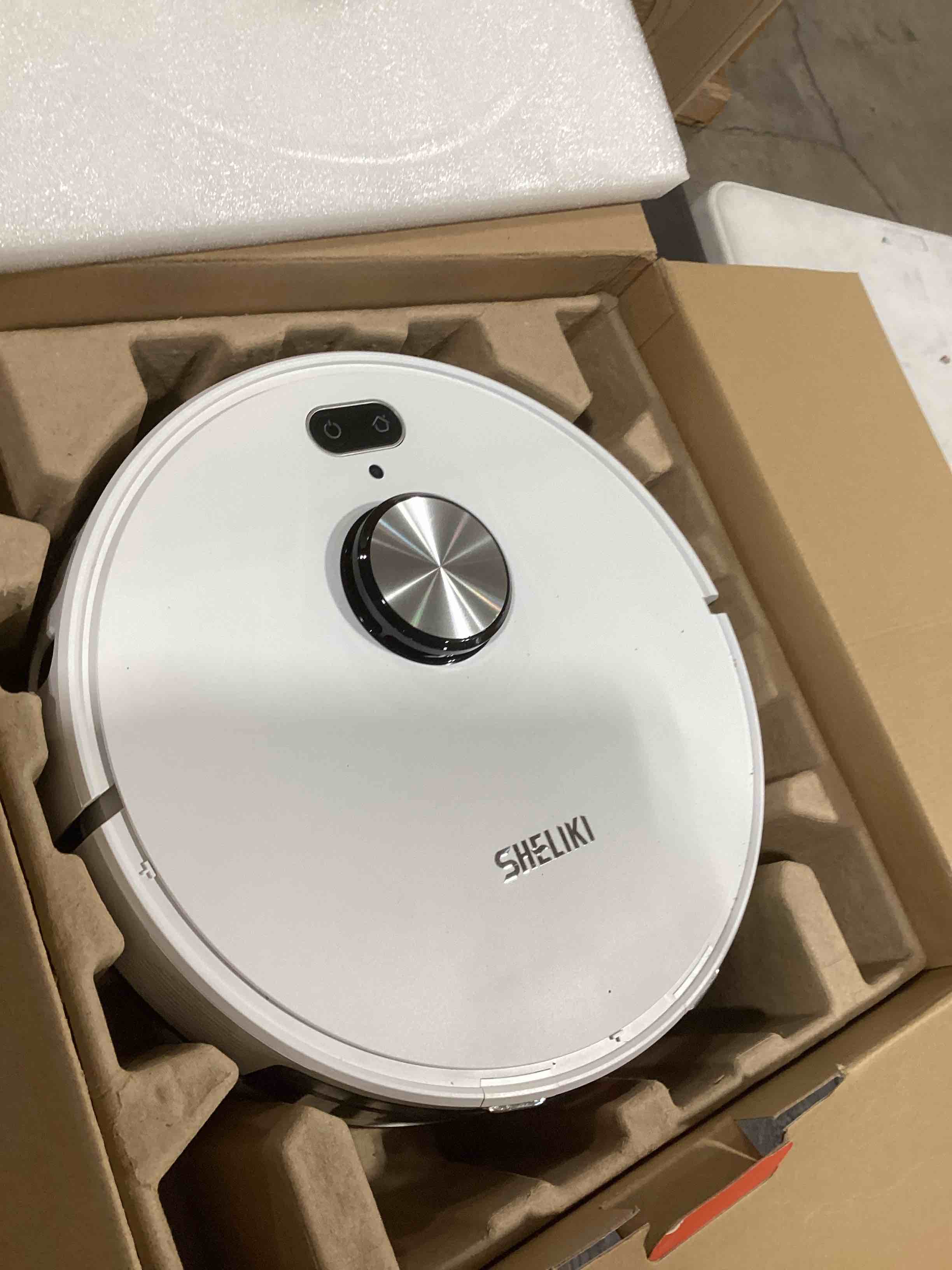Condition photo showing Good Condition for Robot Vacuum and Mop Combo, 3-in-1 Robotic Vacuums Cleaner with 70-Day Self-Emptying Base, LiDAR Navigation Smart Mapping & Strong 6000Pa Suction, for Pet Hair, Hard Floor, Carpet