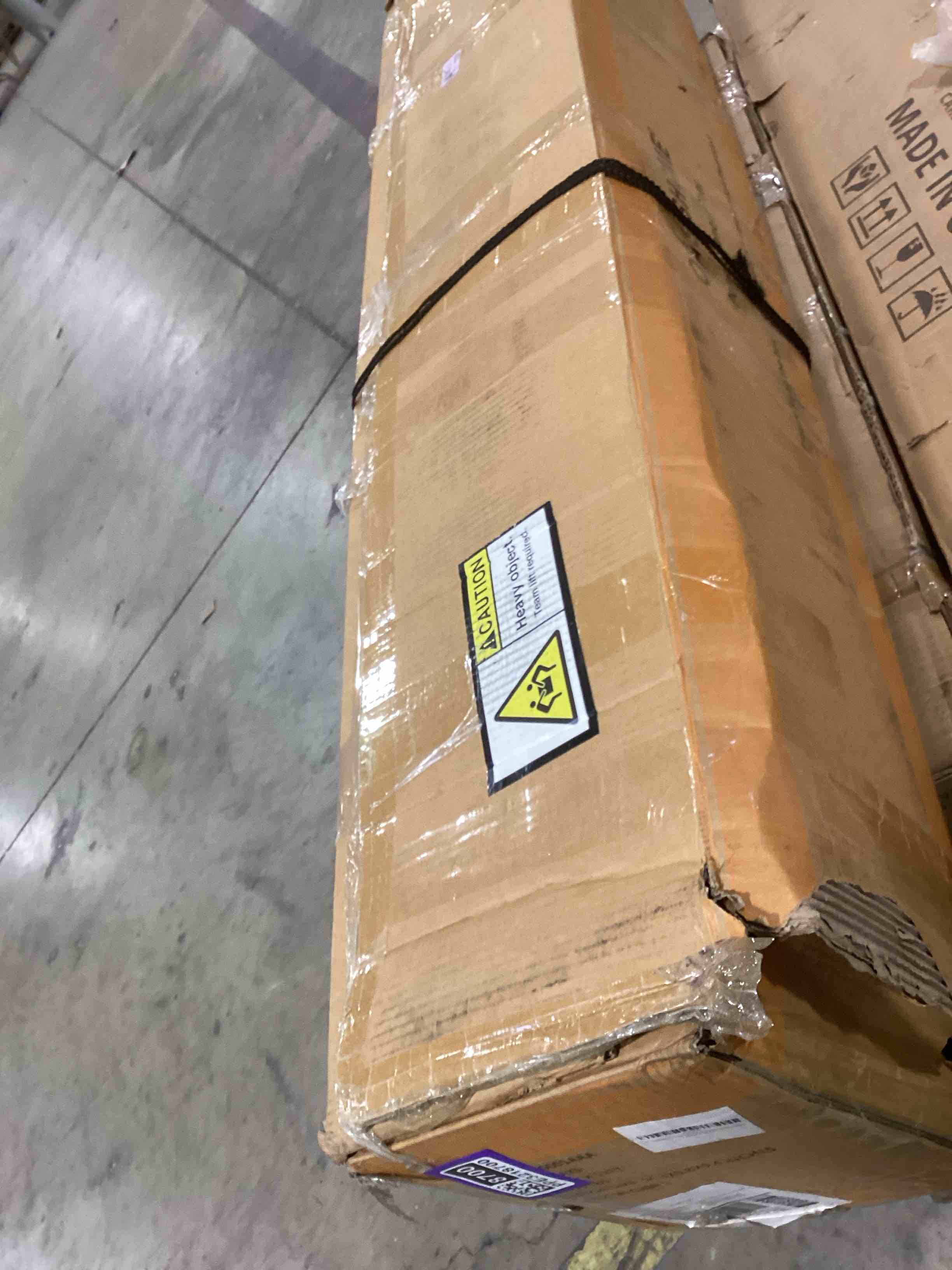 Condition photo showing As Is for OASISHOME Pop-up Gazebo Portable Instant Canopy Tent 12x12, One-Push Locking System, with 4 Mesh Sidewall, Wheeled Bag, for Patio/Backyard/Outdoor/Parties/Events (Khaki) Khaki 12X12 Top (10X10 Base)