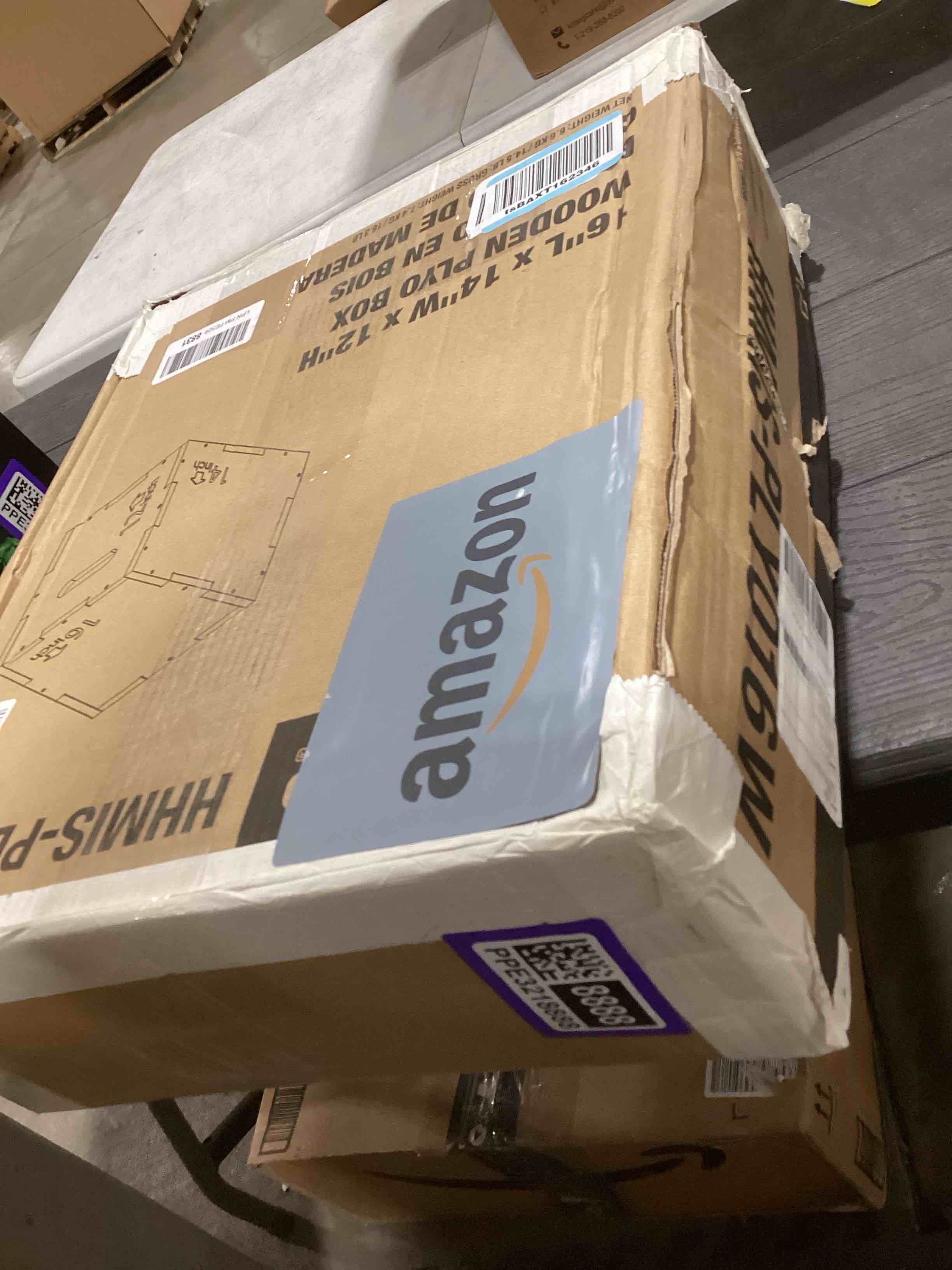 Condition photo showing As Is for CAP Barbell 3-in-1 Plyometric Box | Multiple Styles and Sizes WOOD 16in x 14in x 12in