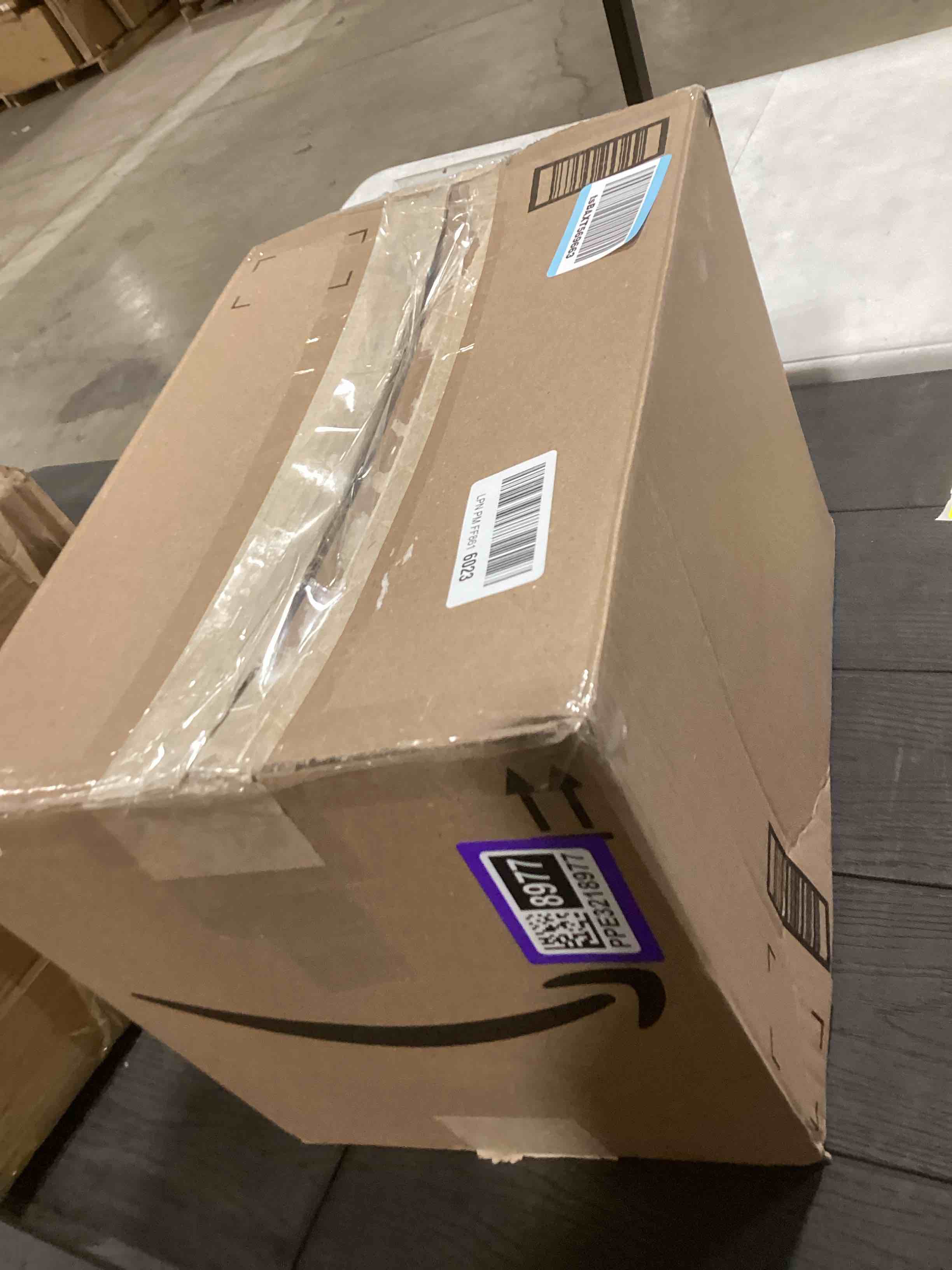 Condition photo showing Good Condition for Set of 3 Pre-Lit Artificial Pine Christmas Teardrop Swags with Wired Red Bows, Battery Operated with Timers, 20 Inches High