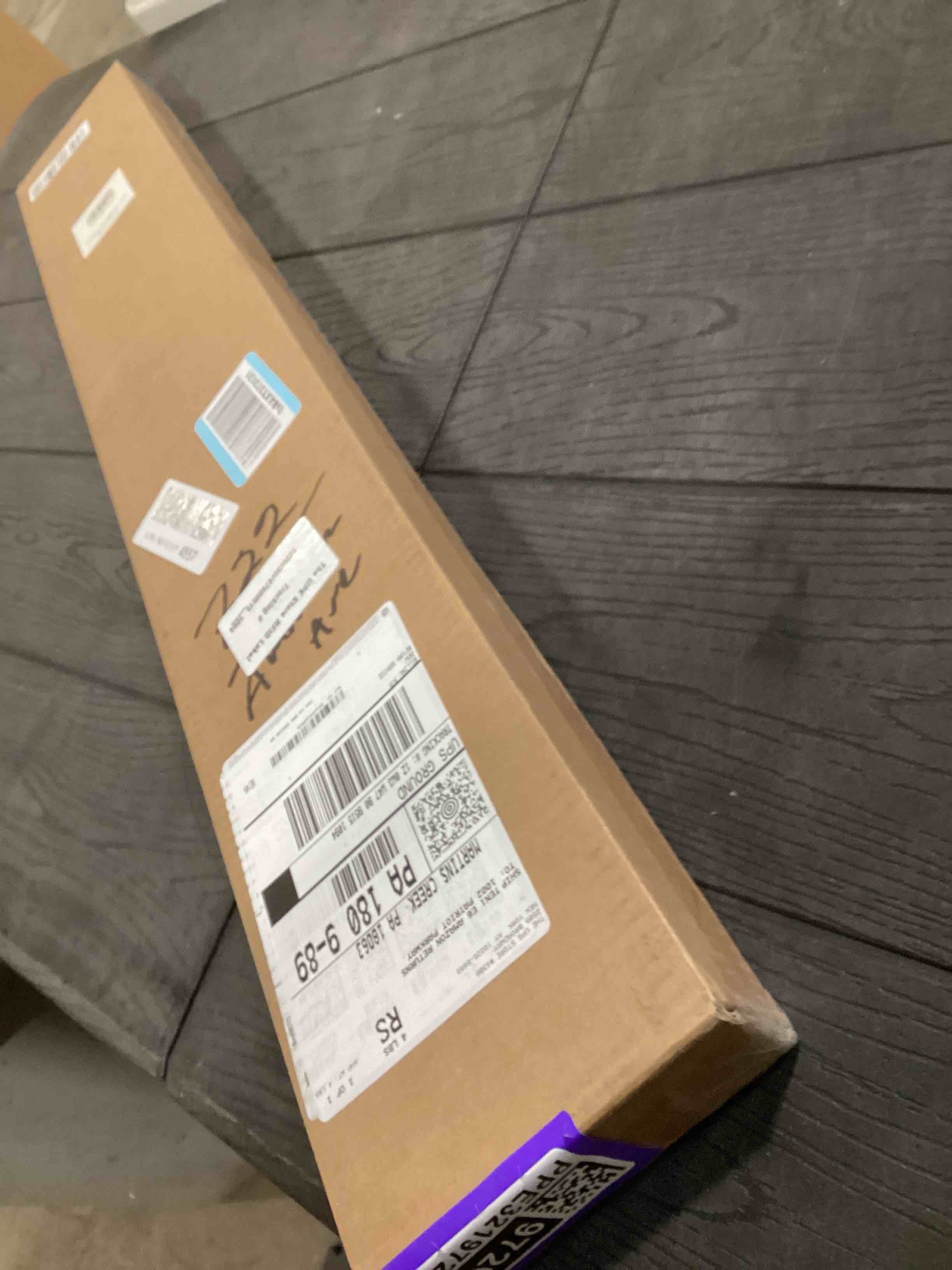 Condition photo showing Good Condition for LazBlinds No Tools No Drill Cordless Cellular Shades, Top Down Bottom Up (TDBU) Honeycomb Shades for Home, Light Filtering Thermal Insulation Blinds for Windows, 35" W x 64" H, White Light Filtering - White 35" W x 64" H