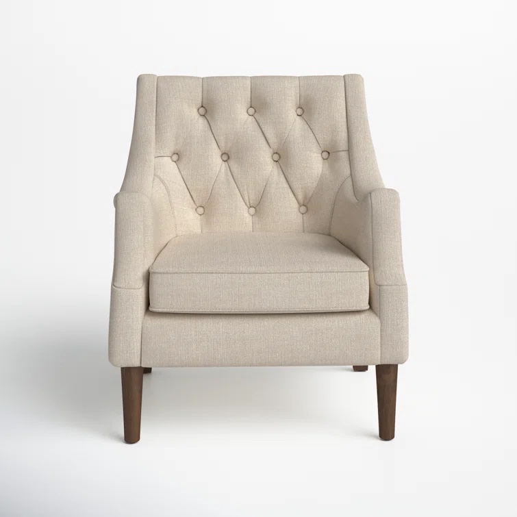 Anatonia 29.25" Wide Tufted Wingback Chair