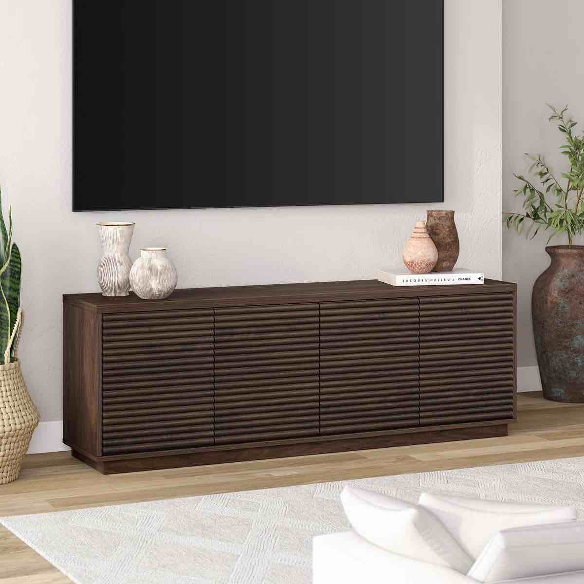 Kicki Rectangular TV Stand for TV's up to 78" ( incomplete 