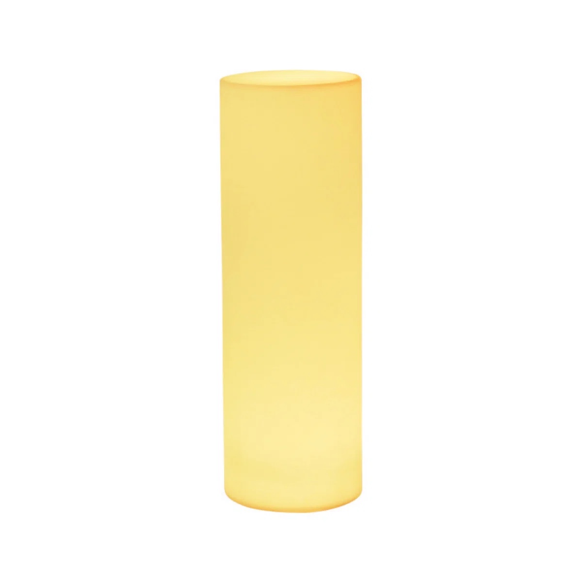 Battery Powered Integrated 16 Colors Changing LED Cylinder Outdoor Floor Lamp 1 pcs