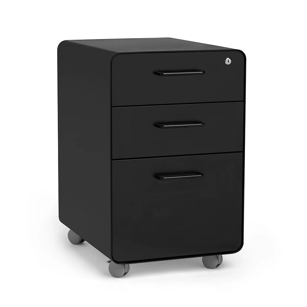 Lewan 15.5'' Wide 3 -Drawer Mobile Steel File Cabinet