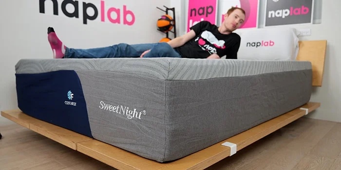 sweetnight coolnest queen mattress, 12 inch cooling queen size memory foam mattress for cool night sleep, 5-zone ergo support for pressure relief, medium, certipur-us certified