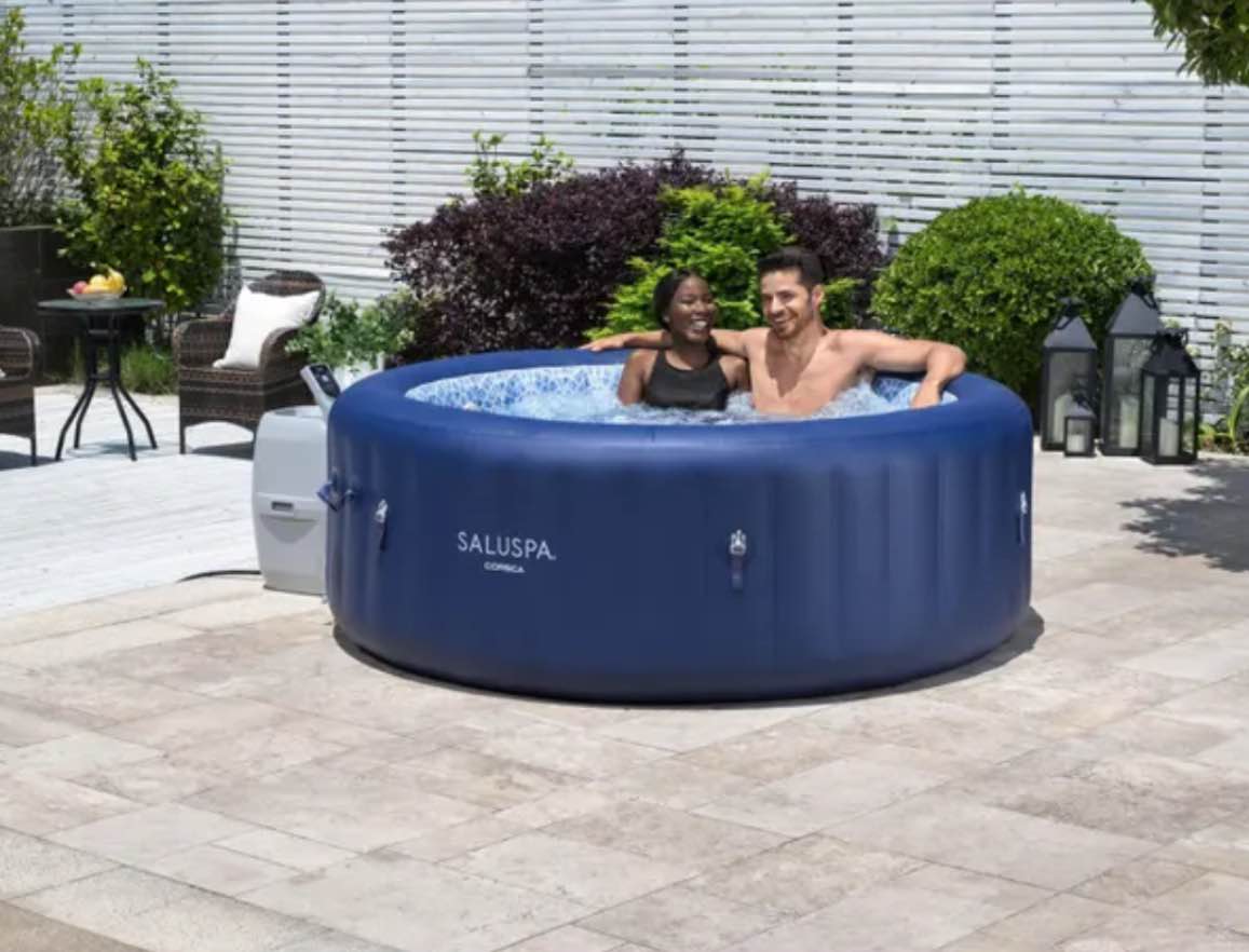 Corsica Hot Tub with EnergySense Cover | 6-Person Spa