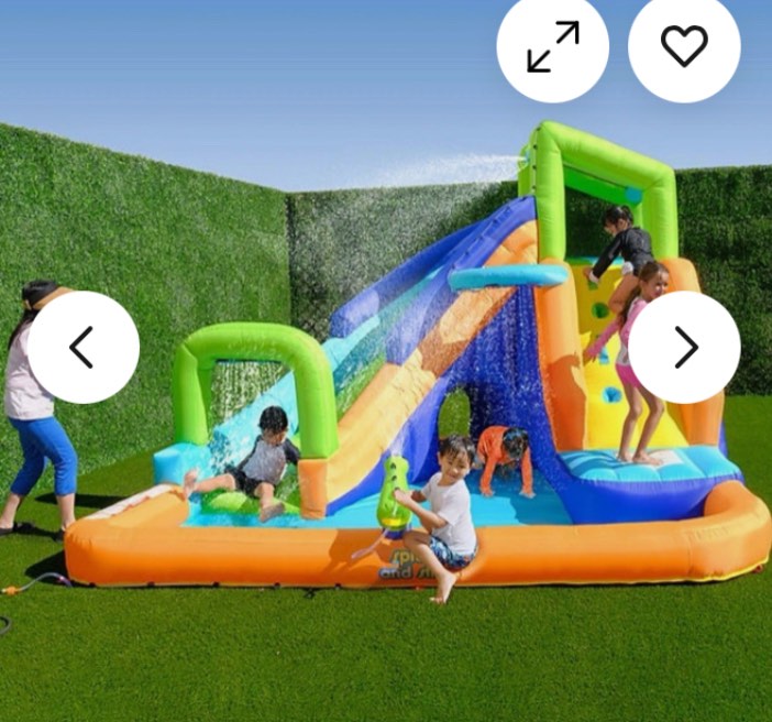 My 1st Water Slide Splash and Slide with Tunnel and Water Arch, INF-2745