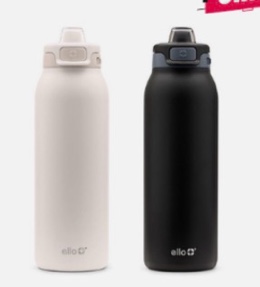 Ello Pop & Fill 32oz. 2-Pack Stainless Steel Water Bottle with QuickFill Technol