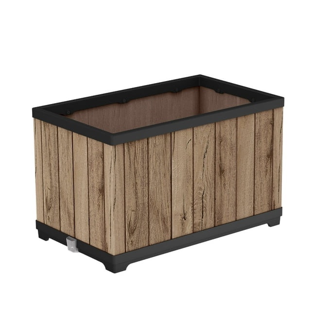 keter deco rectangle planter 