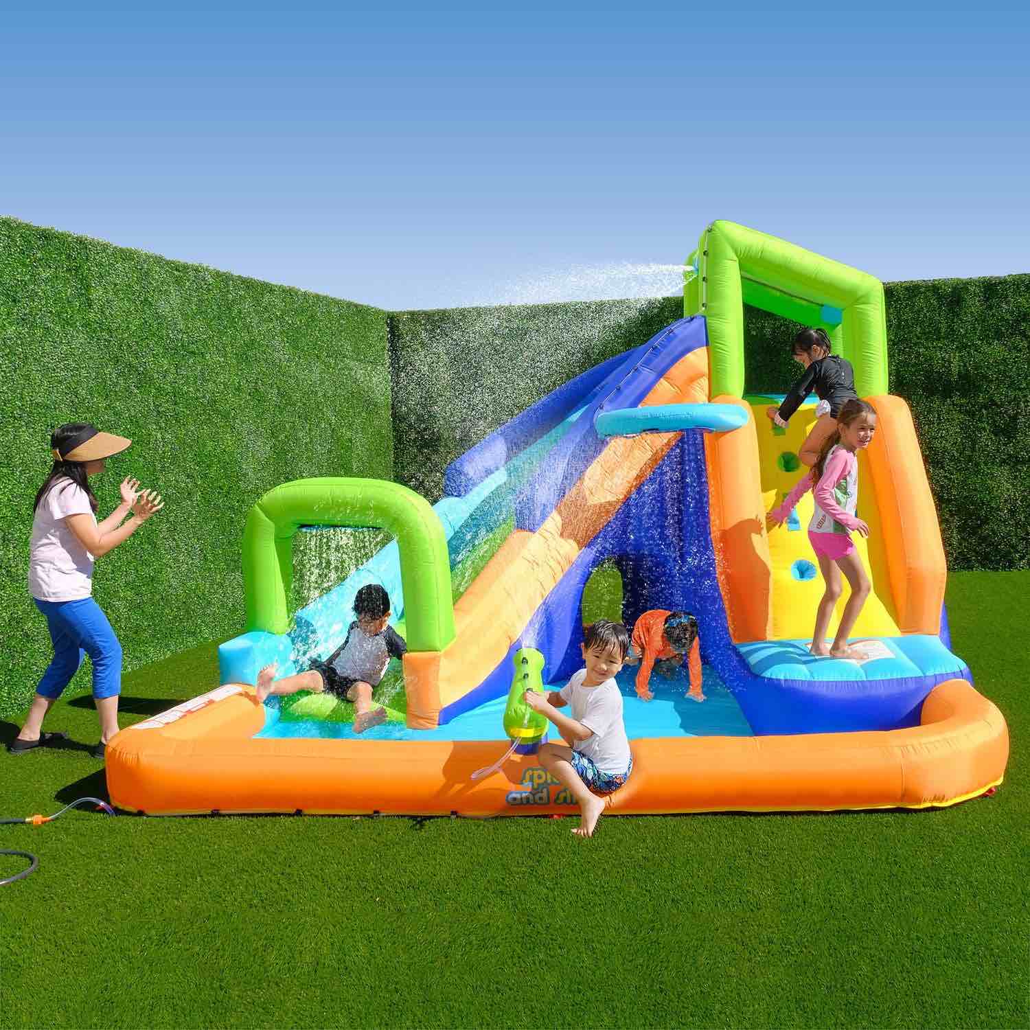 My 1st Water Slide Splash and Slide with Tunnel and Water Arch(incomplete missing pieces)