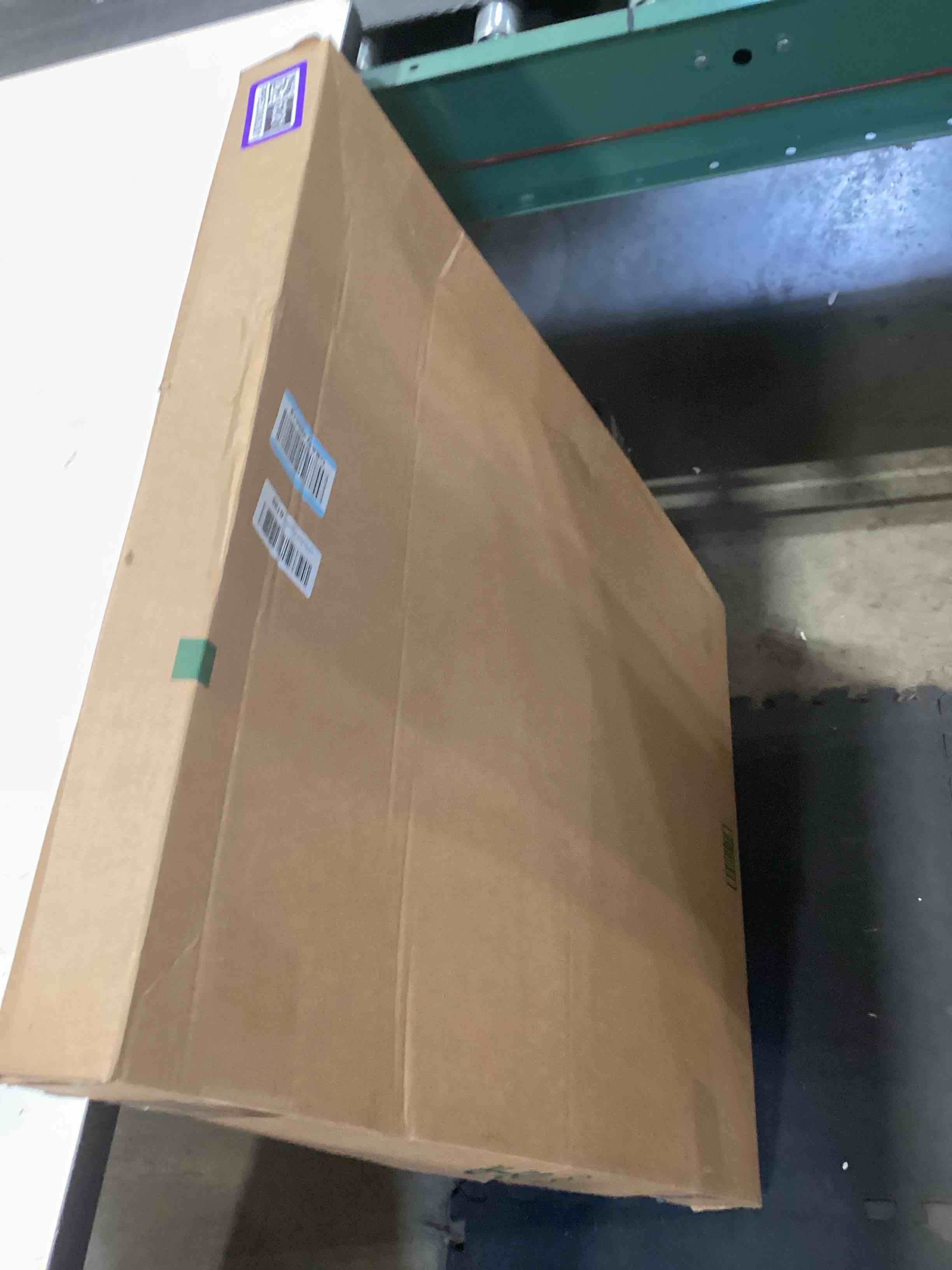 Condition photo showing As Is for Cityelf 24'' Large Gold Sunburst Wall Mirror Boho Home Decor Round Wall Art Mirror for Living Room/Bedroom/Bathroom/Entryway