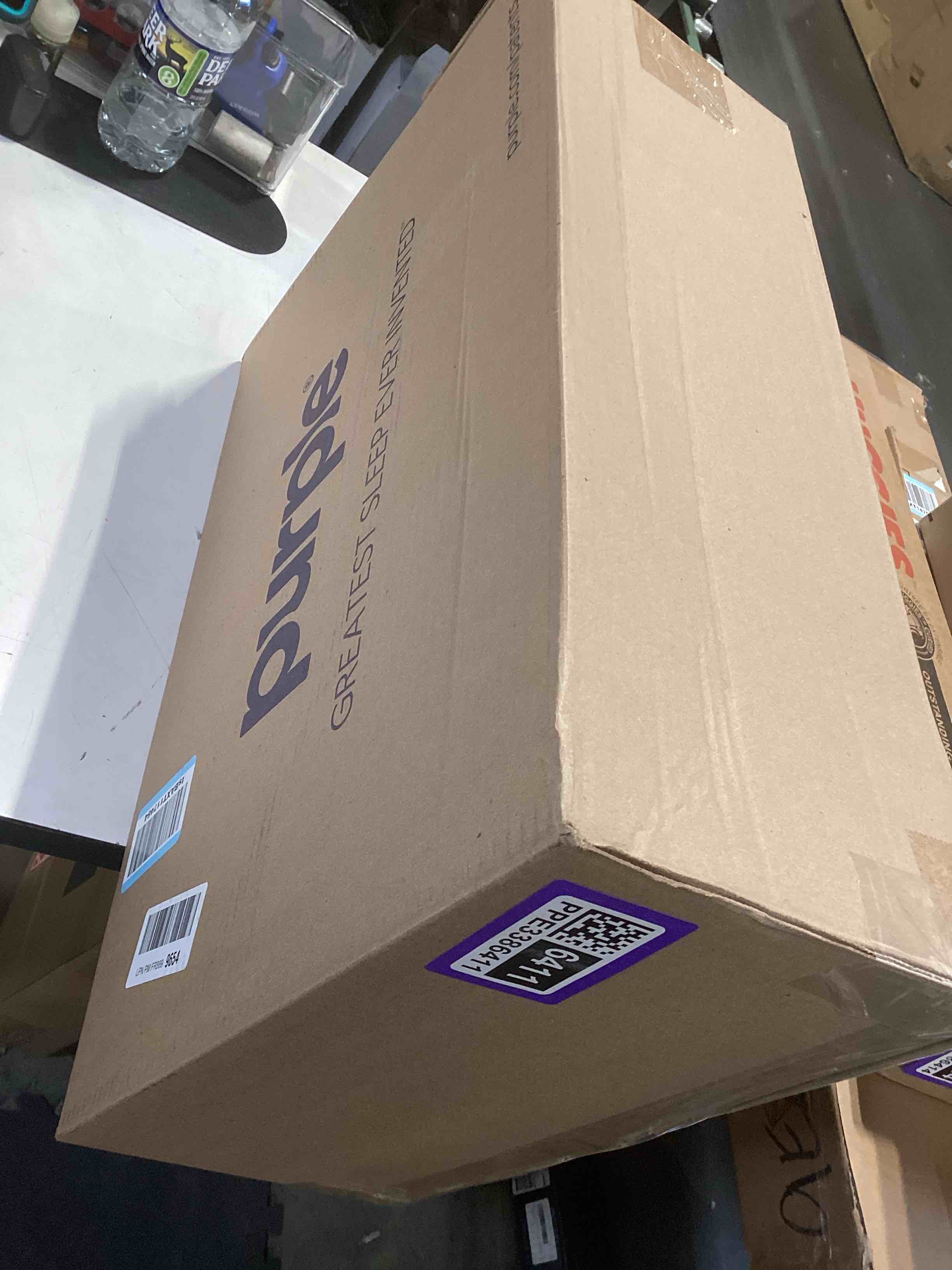 Condition photo showing Good Condition for Purple GridCloud Pillow – Down-Alternative Pillow, GelFlex® Grid for Soft Support & Pressure Relief for Side Sleepers– Always-Fluffy Silicone-Coated Fill– Breathable Moisture-Wicking Cover - Standard