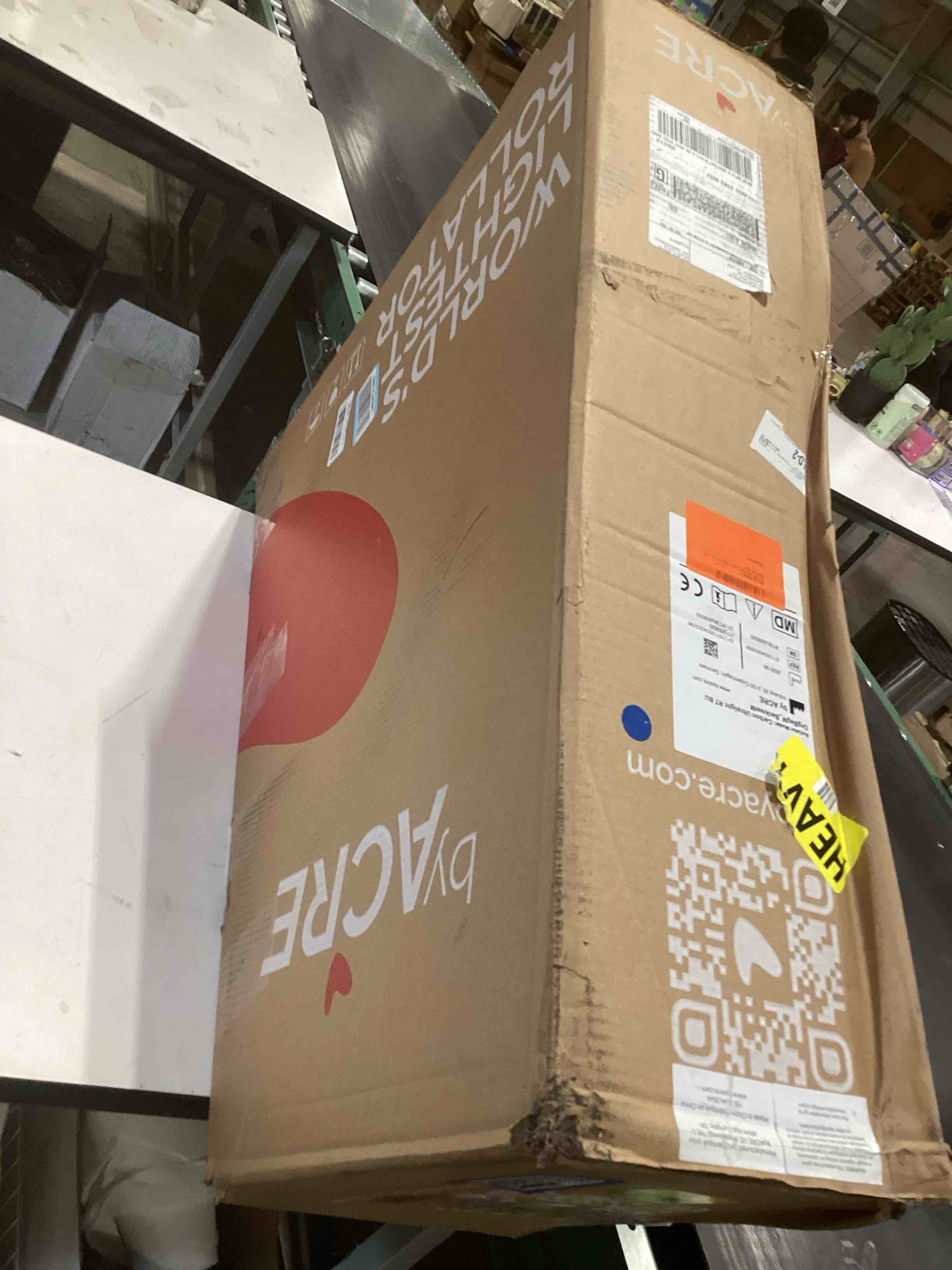 Condition photo showing Good Condition for byACRE Ultralight Carbon Fiber Rollator with Backrest, Blue Navy Regular Track