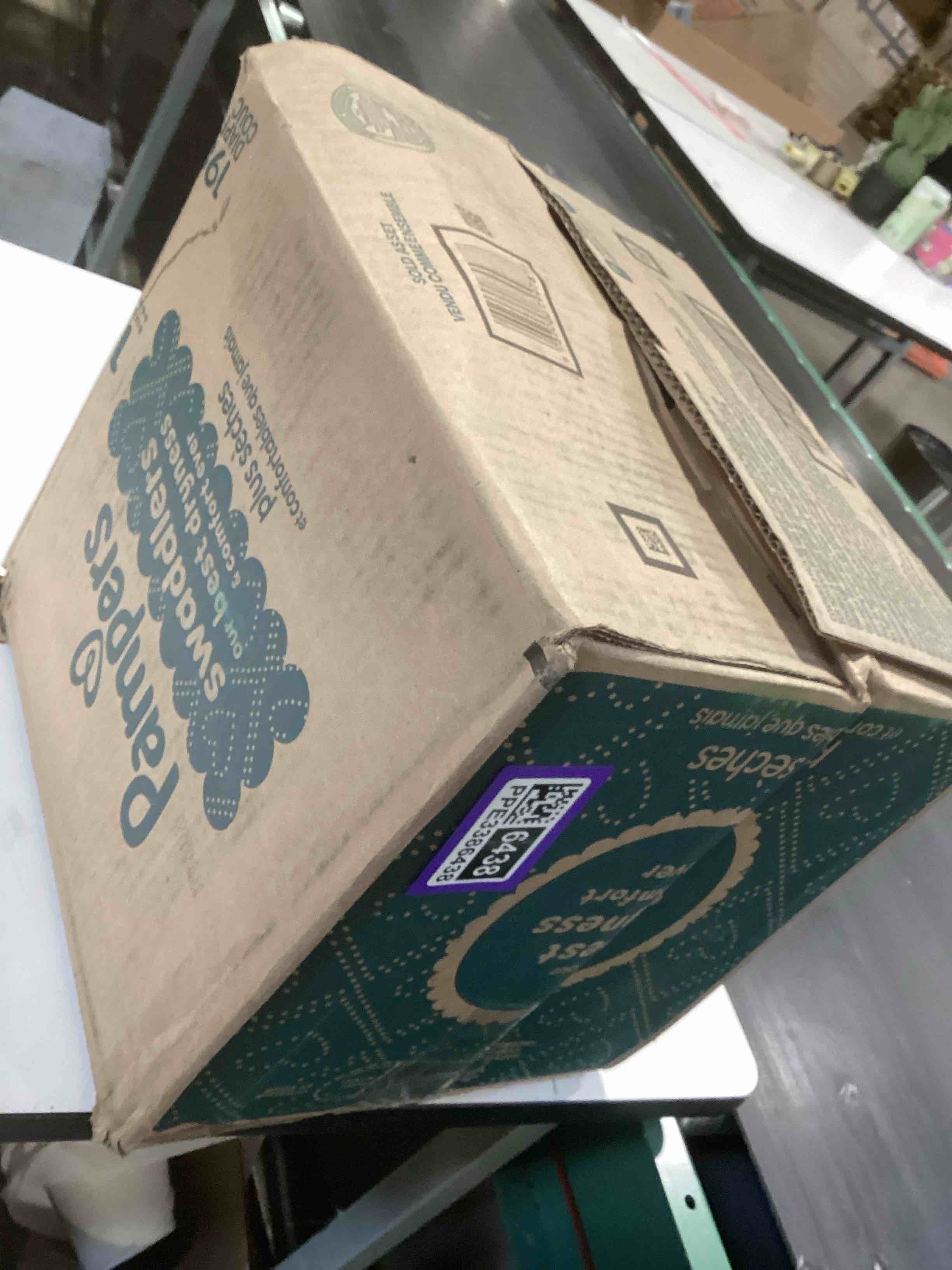 Condition photo showing Good Condition for Pampers Swaddlers Diapers Size 1  198 Count (Select for More Options)