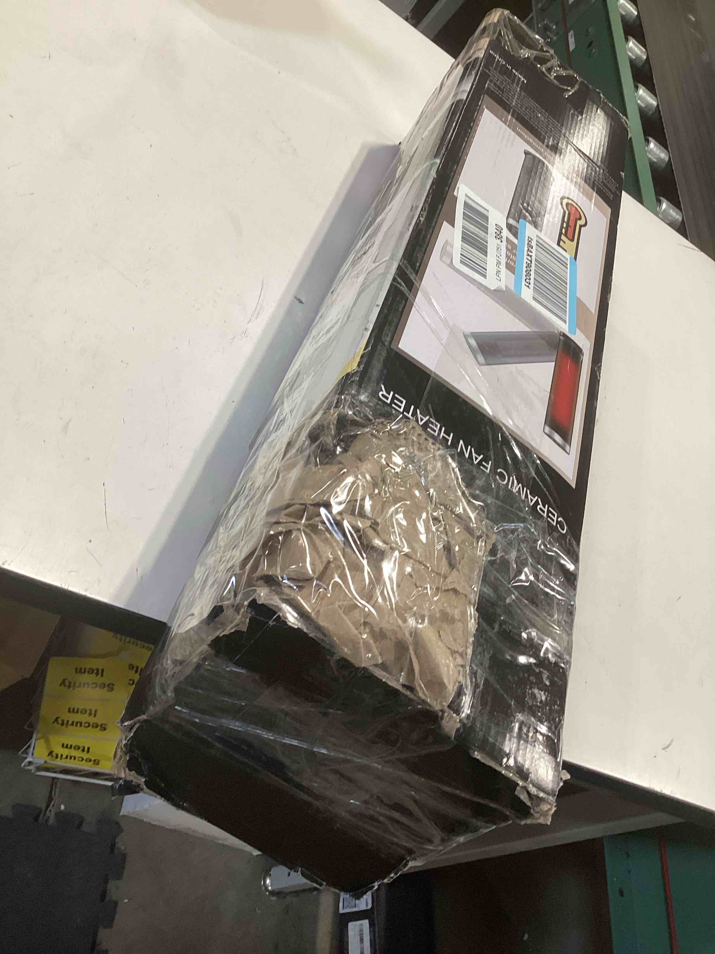 Condition photo showing As Is for Space Heater for Indoor Use with Remote - 70° Oscillating Tower Electric Heater, 24 Inchs, 12H Timer, 1500W Quiet PTC Ceramic Heating with Thermostat, Fast Safety Heat for Office, Home, Bedroom