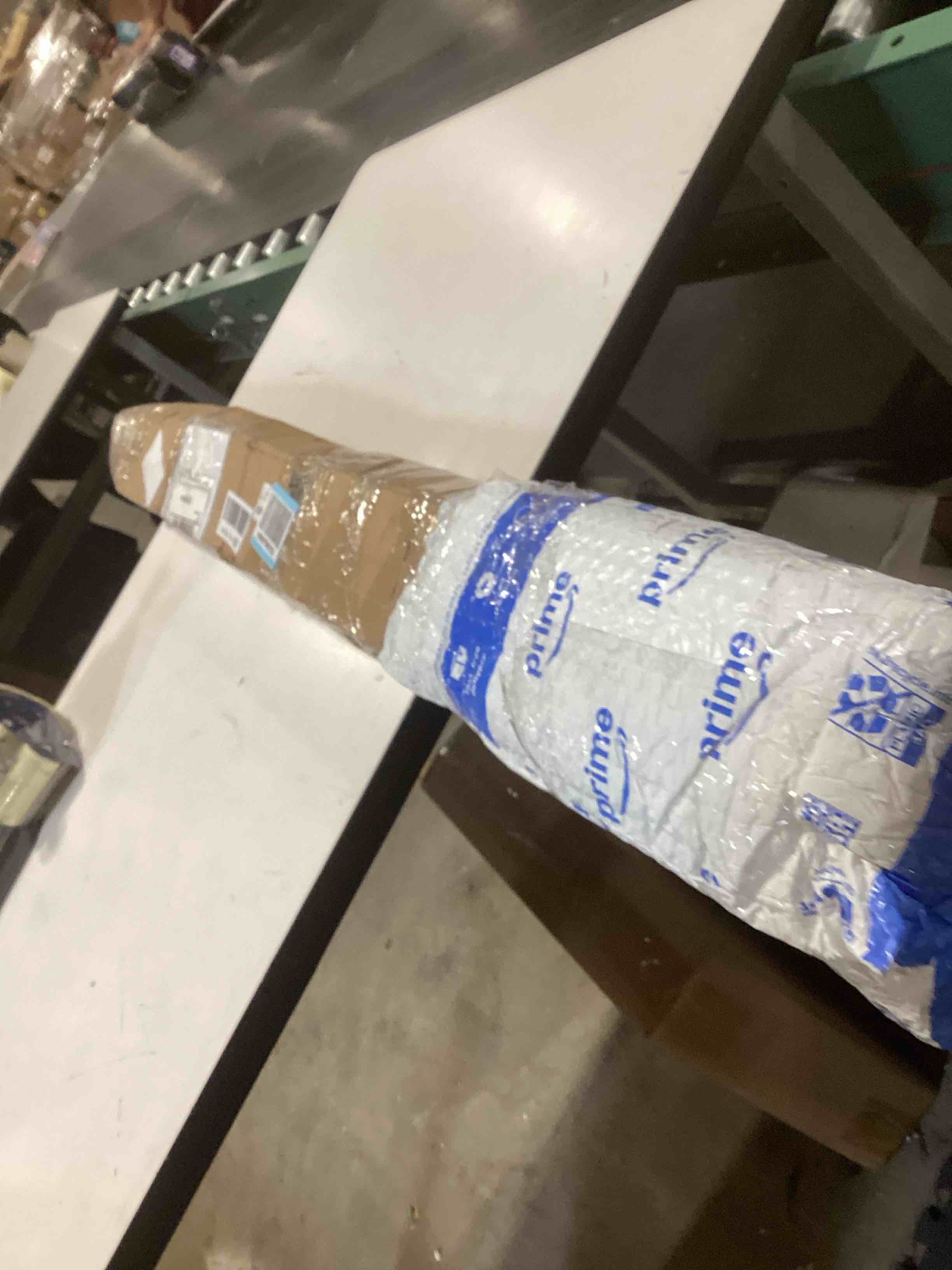 Condition photo showing As Is for Office Chair Mat for Hard Floors 48 x 60 Inch, Clear Plastic Floor Protector for Rolling Desk & Computer Chairs, Transparent Under Desk Mat for Hardwood, Wood & Tile Floors 48" x 60"