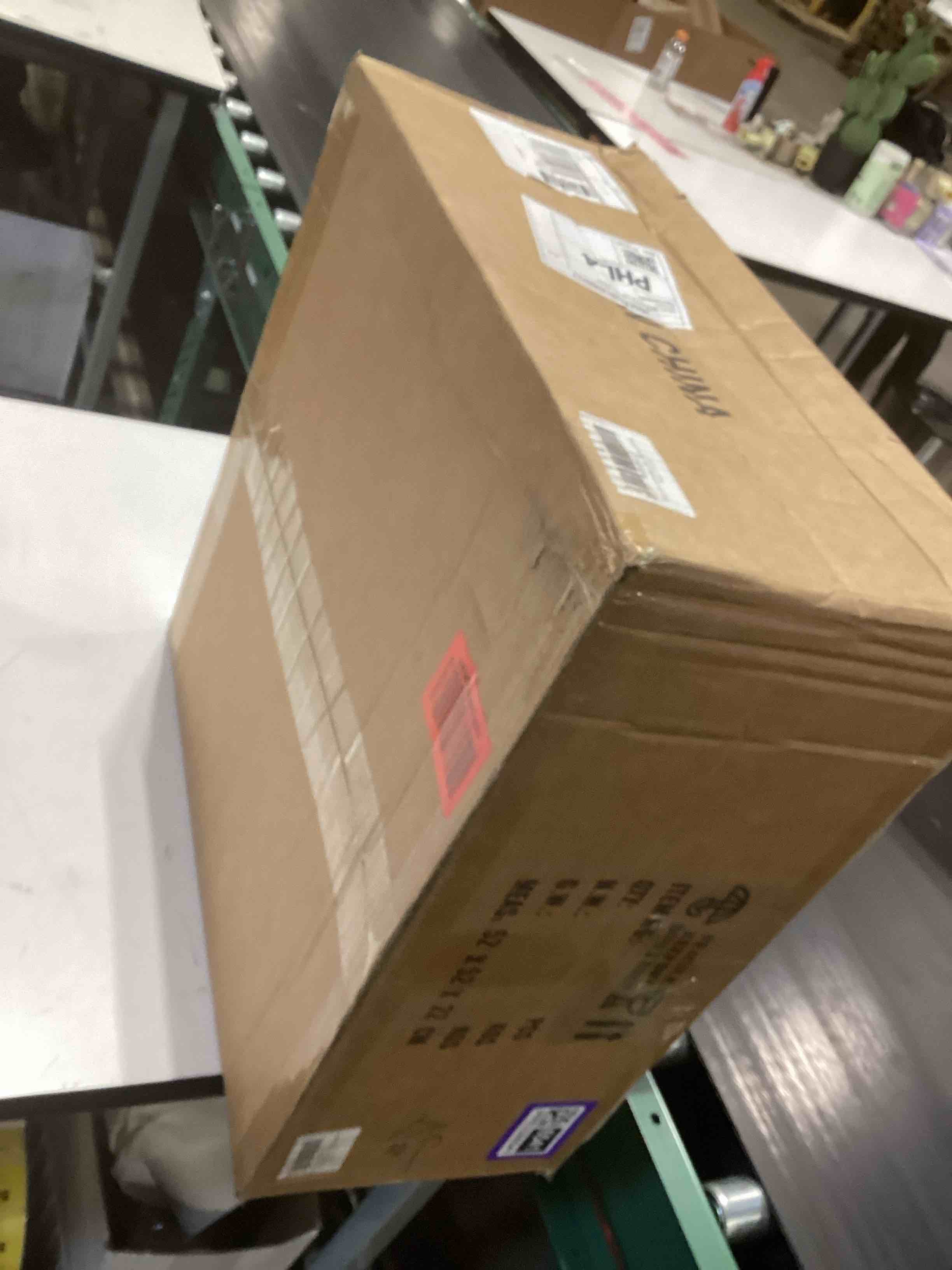 Condition photo showing Good Condition for Farmhouse Rustic Ceiling Fan with Light - Bear Deer Design, 6 Speeds Black Caged Fan Lights Ceiling Fixtures and Remote Control for Living Room, Bedroom, Hallway, Entryway Lighting Black 20 INCH