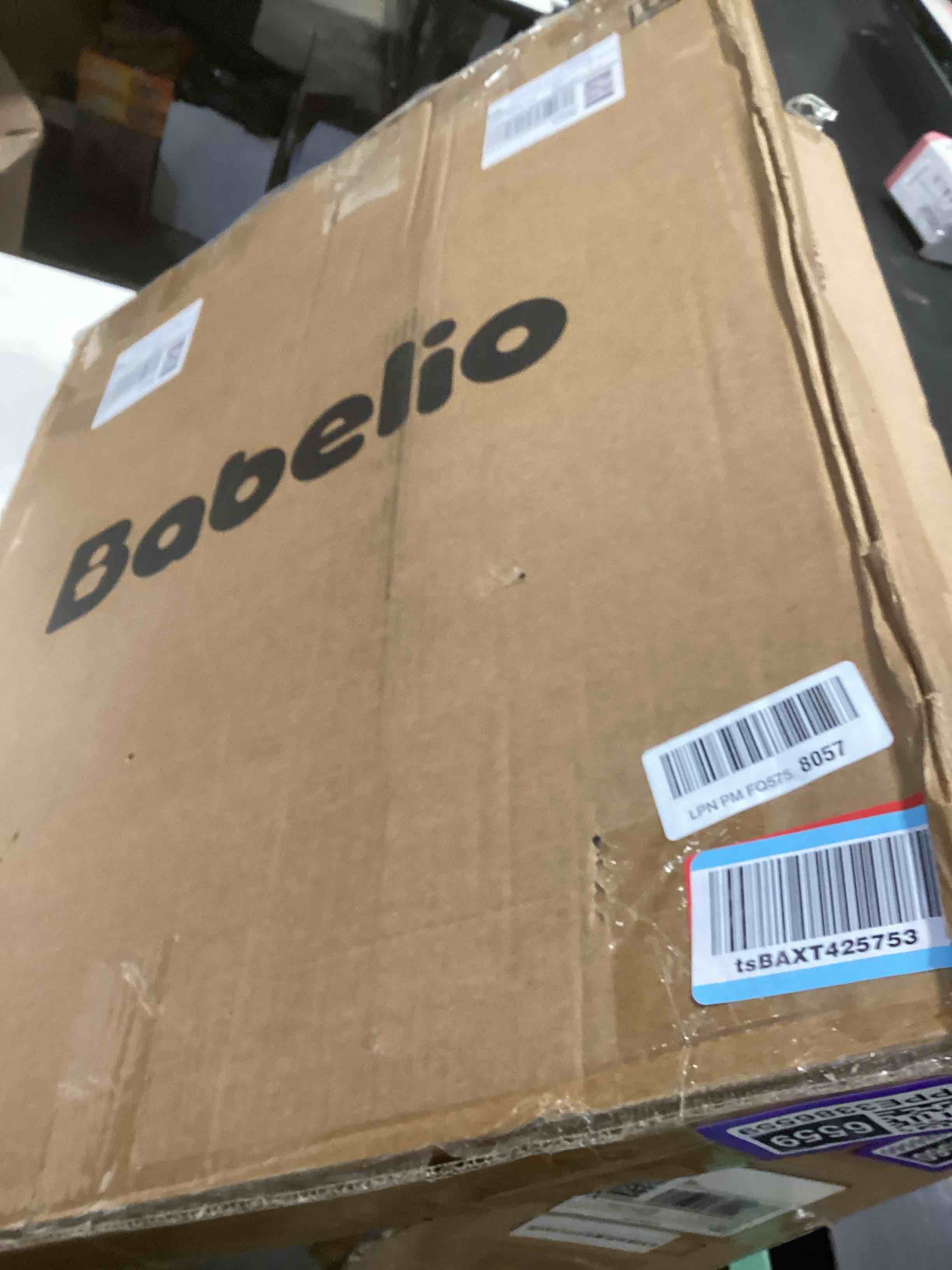 Condition photo showing Good Condition for BABELIO Safety Gate Door Fits for Stairs, Narrow and Wide Doorways with Auto Close, Easy Install, No Drilling, Pressure Mounted for Baby, Child, Pets, Dog/Puppy, 26''-40'', White White 30"Tall 26"-40" Wide