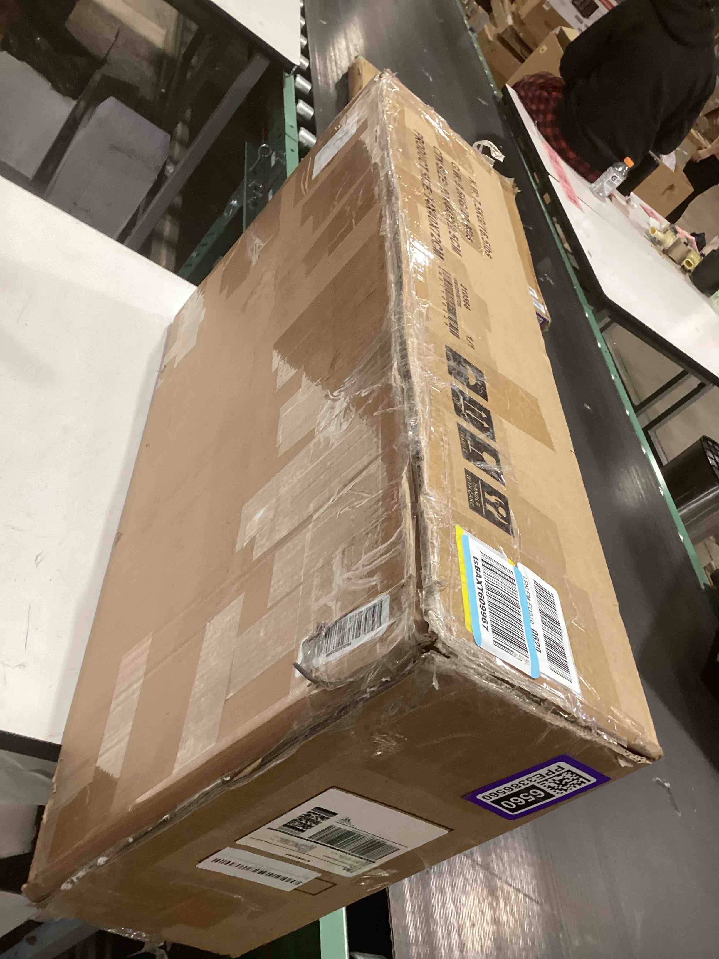 Condition photo showing As Is for 2-Story Guinea Pig Cages Wooden Indoor Rabbit Hutch Hamster Cage with Openable Roofs, Removable Tray and Wide Ramp, Small Animal Habitats for Hamsters, Guinea Pig, Ferrets, Hedgehog