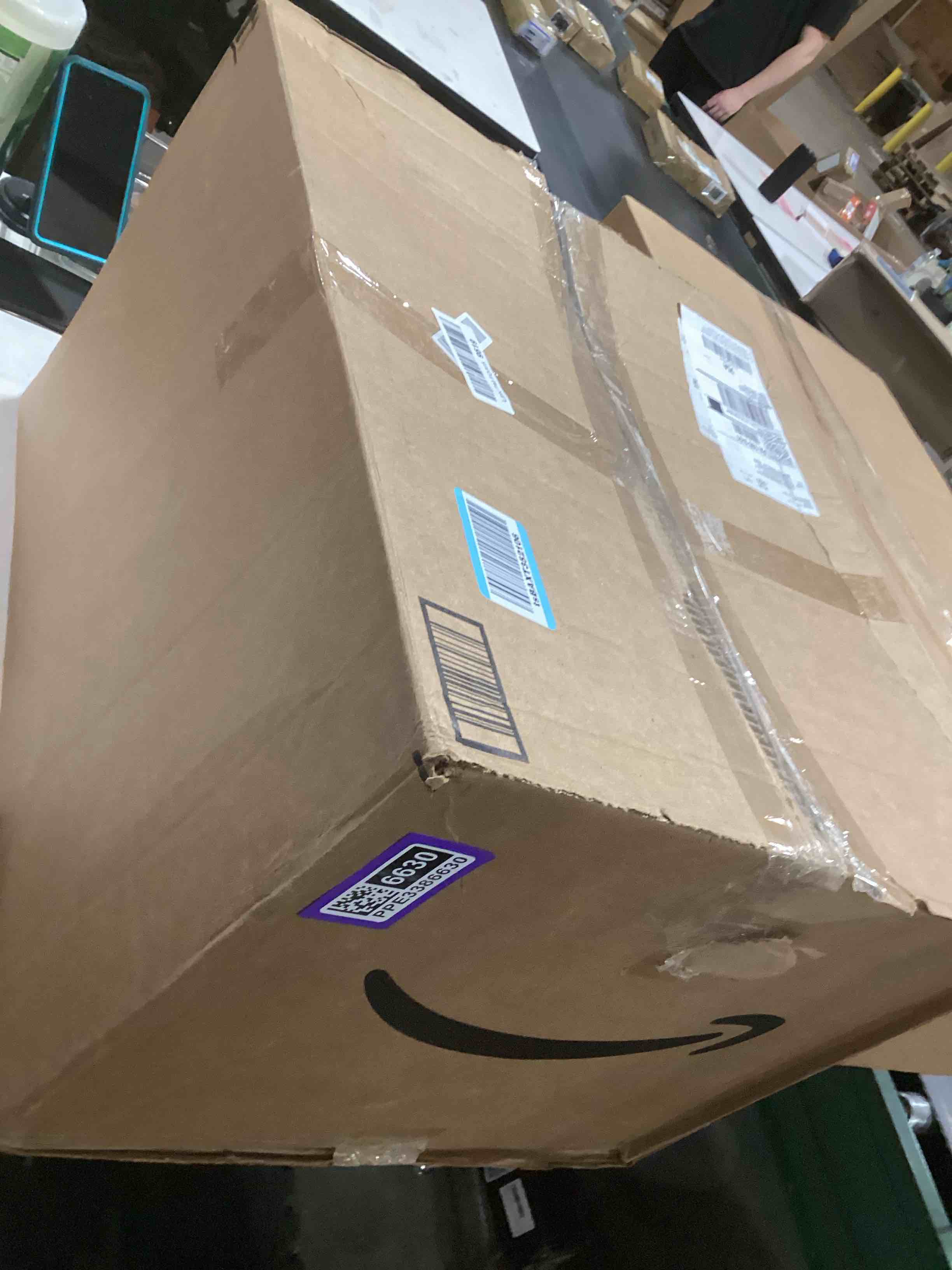 Condition photo showing Good Condition for 100 Pcs White Washable Removable Universal for Wedding Party Dining Banquet Polyester Spandex Stretch Slipcovers Chair Covers White 100