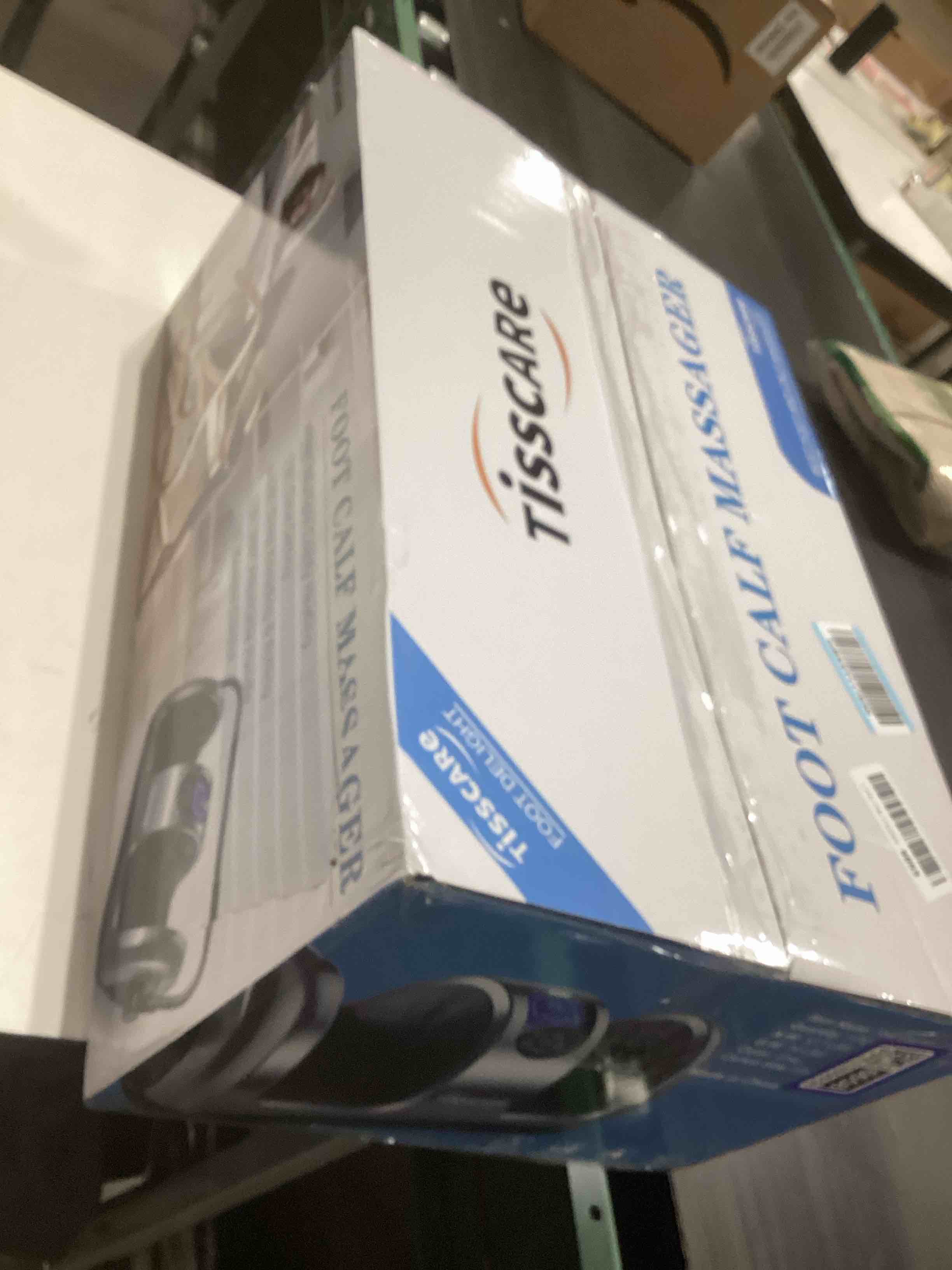 Condition photo showing As Is for TISSCARE Shiatsu Foot Massager with Heat, FSA Eligible HSA Foot Massager for Plantar Fasciitis, Neuropathy, Circulation and Pain Relief, Massage Feet at Home/Office, Gift for Men and Women 2026 New Upgraded,gray