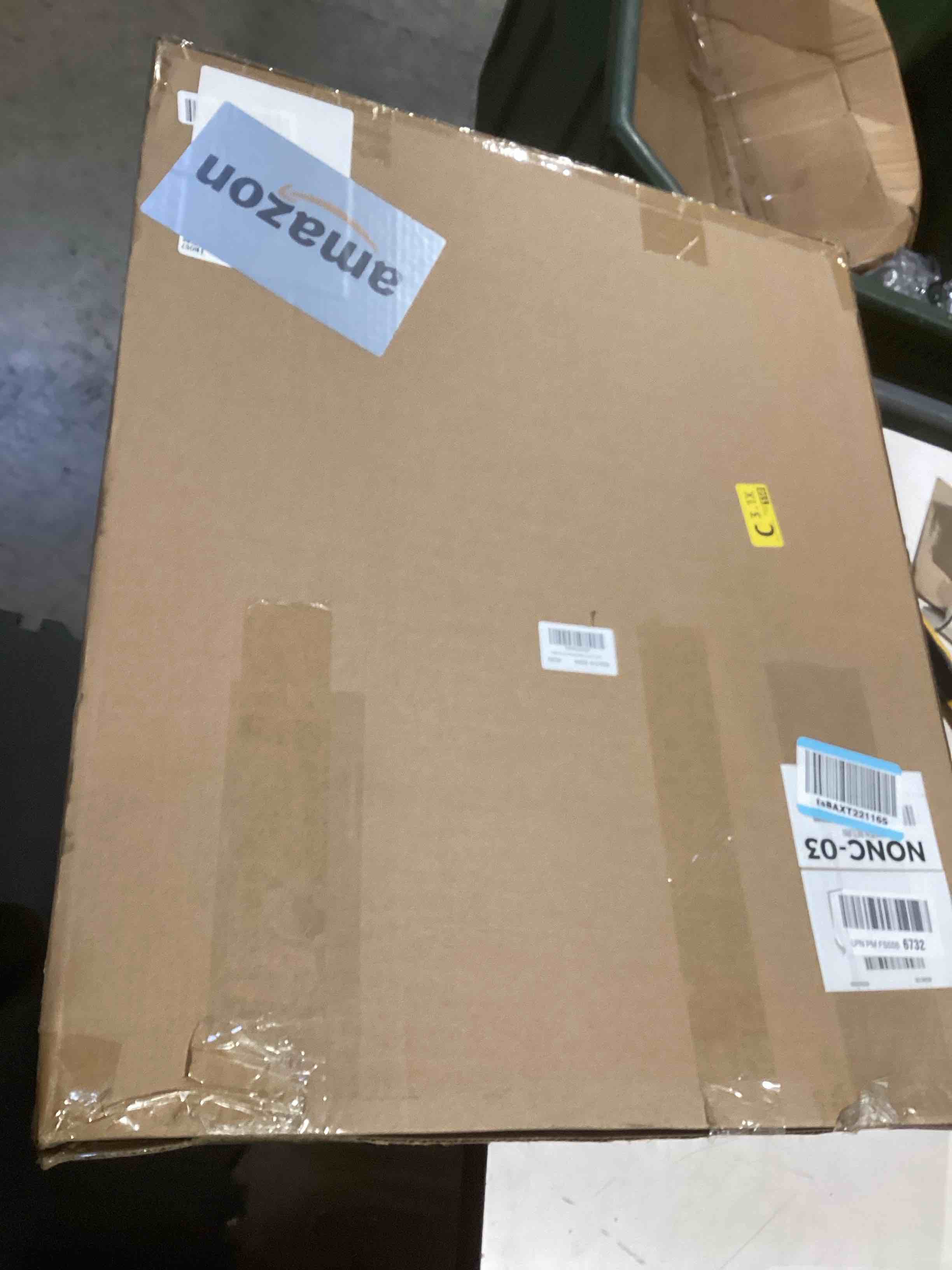 Condition photo showing Good Condition for Clear Acrylic Pet Dog Gate - Folding Transparent Gates for Small Dogs Pets - Freestanding Foldable Tall Puppy Doggy Fence Door for Inside Indoor House Doorways Room Divider Barrier 3 Panel - 60''W x 24''H 3