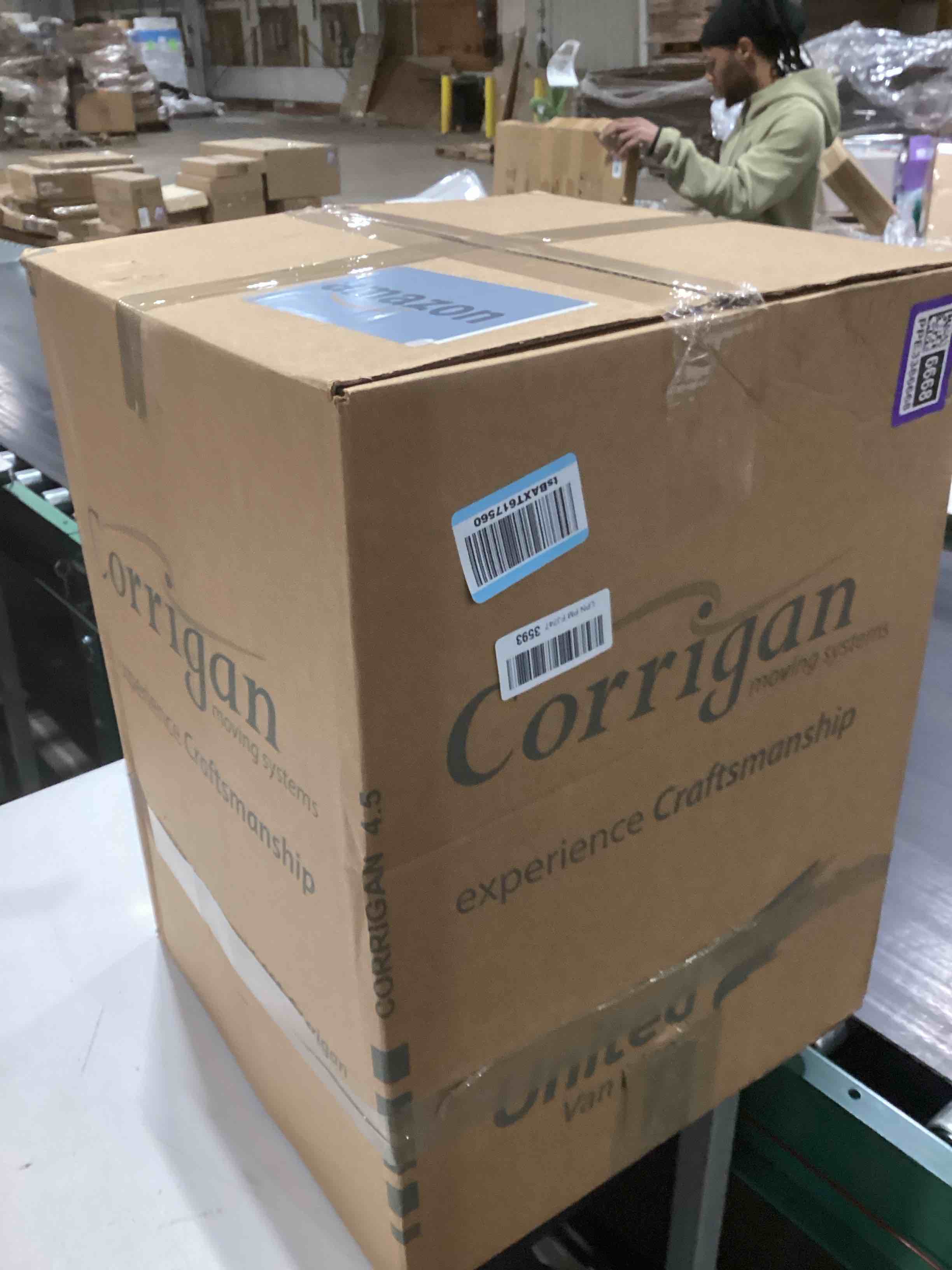 Condition photo showing As Is for 430 Stainless Steel Sheet Metal 24 x 96 Inches 24ga Metal Plates Panel #4 Brushed Finish for Magnetic Mount Board Wall Food Truck Crafting Restaurant Kitchen Floor Trailer Garage Gym