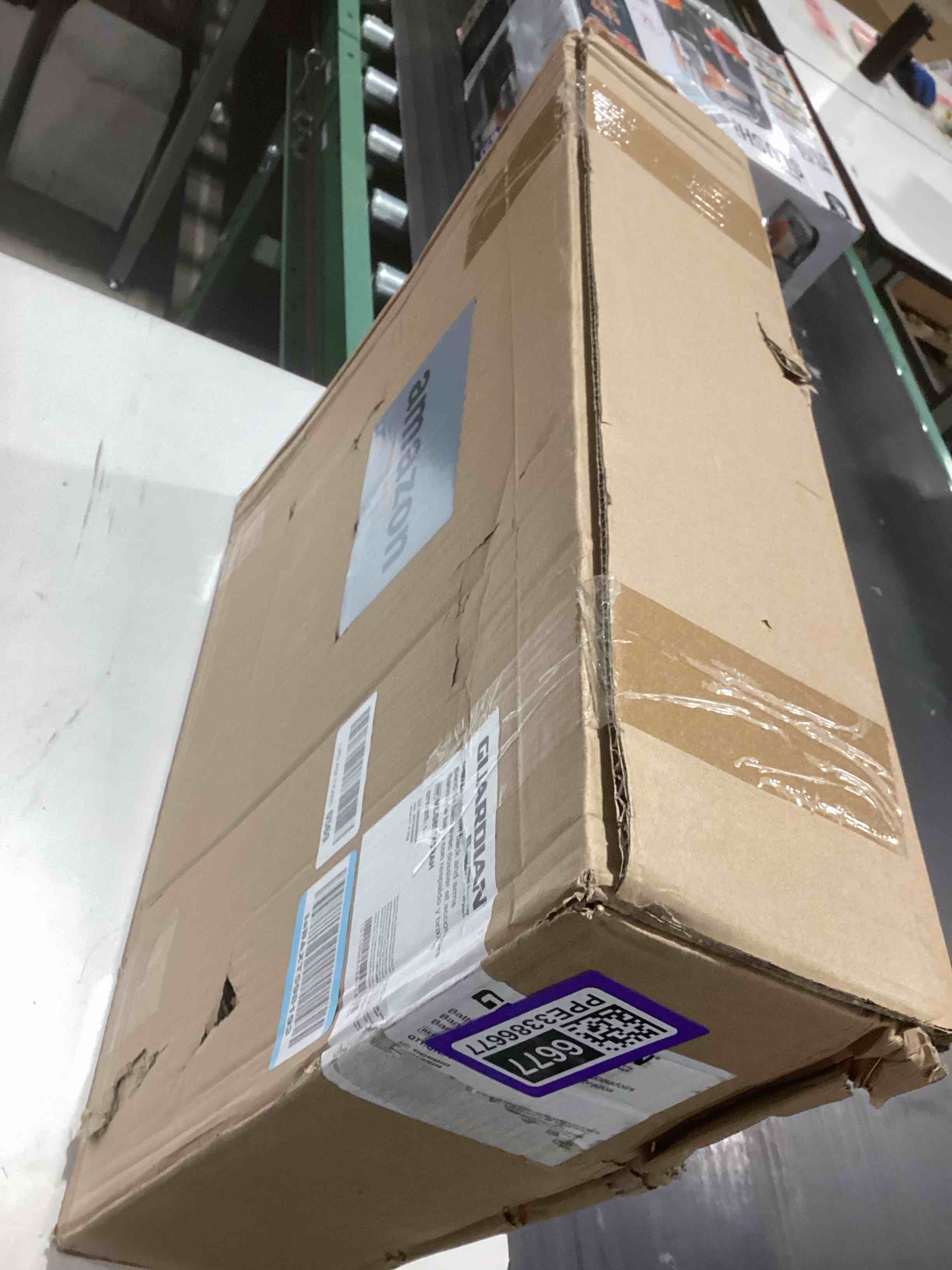 Condition photo showing Good Condition for Medline Shower Chair for Elderly, Seniors, Adults & Disabled - Heavy Duty Shower Seat with Padded Arms and Back for Inside Shower, Adjustable Height Bath Stool for Bathtub, 350 lb, Slip Resistant White