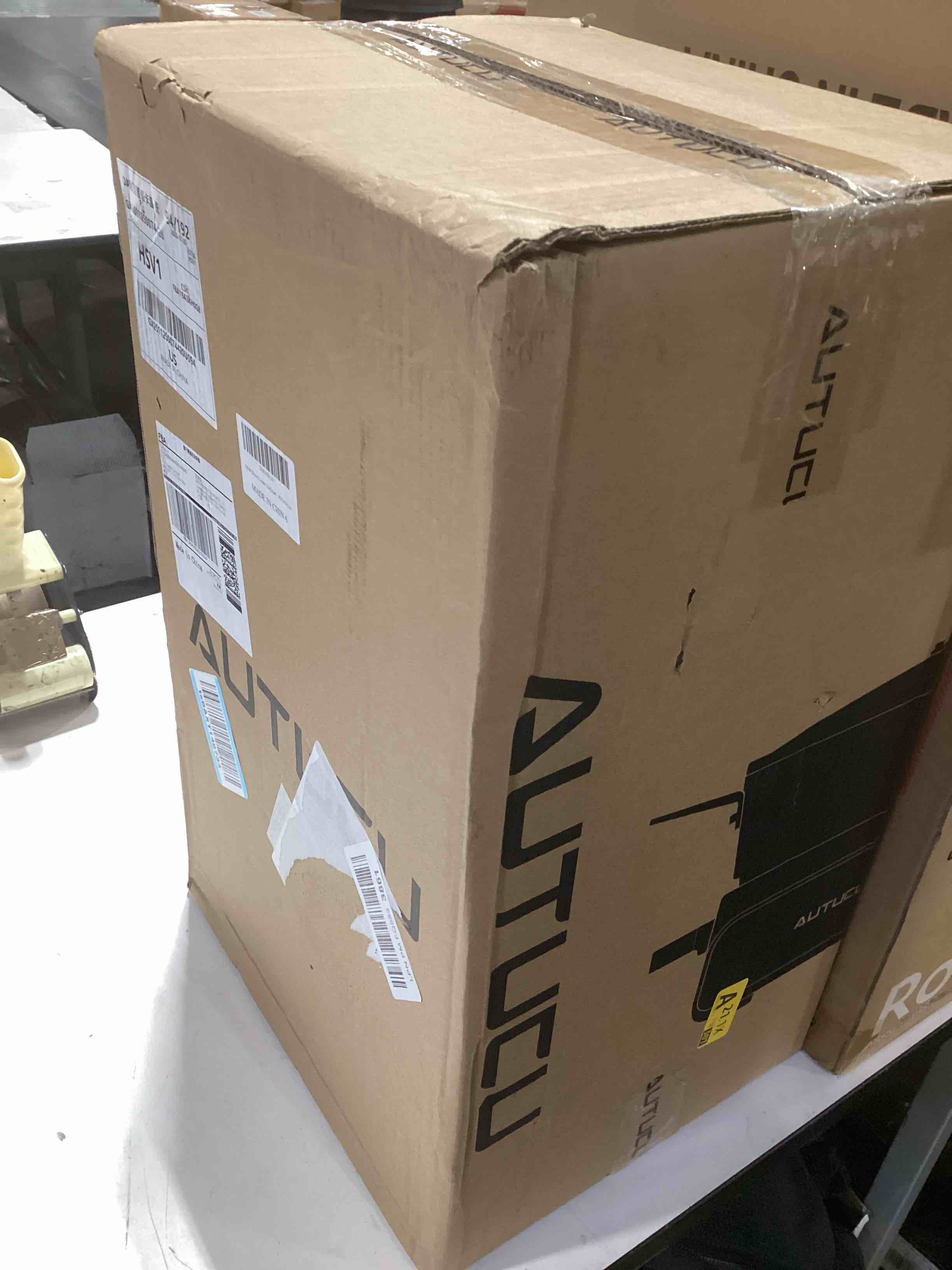 Condition photo showing As Is for AUTUCU Slow Cooker 10-Quart - PFOA-Free Ceramic Coating, Oven Safe to 450°F | Keep Warm Function for Large Family Gatherings (Includes Silicone Spoon) 10 Quarts