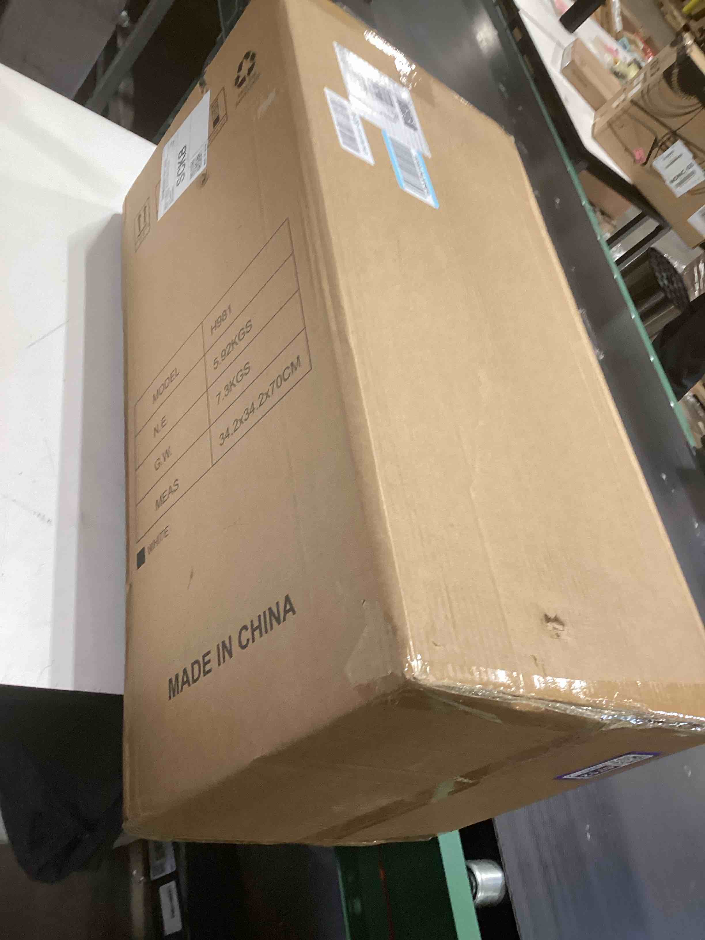 Condition photo showing As Is for 26L/5.7Gal Humidifier Large Room 3000 ft², Supersized Cool Mist, 38H Quiet Humidifiers for Bedroom, 2000mL/h Mist Output, Touch/Remote Control, Humidifiers for Home, Whole House, Plant, White