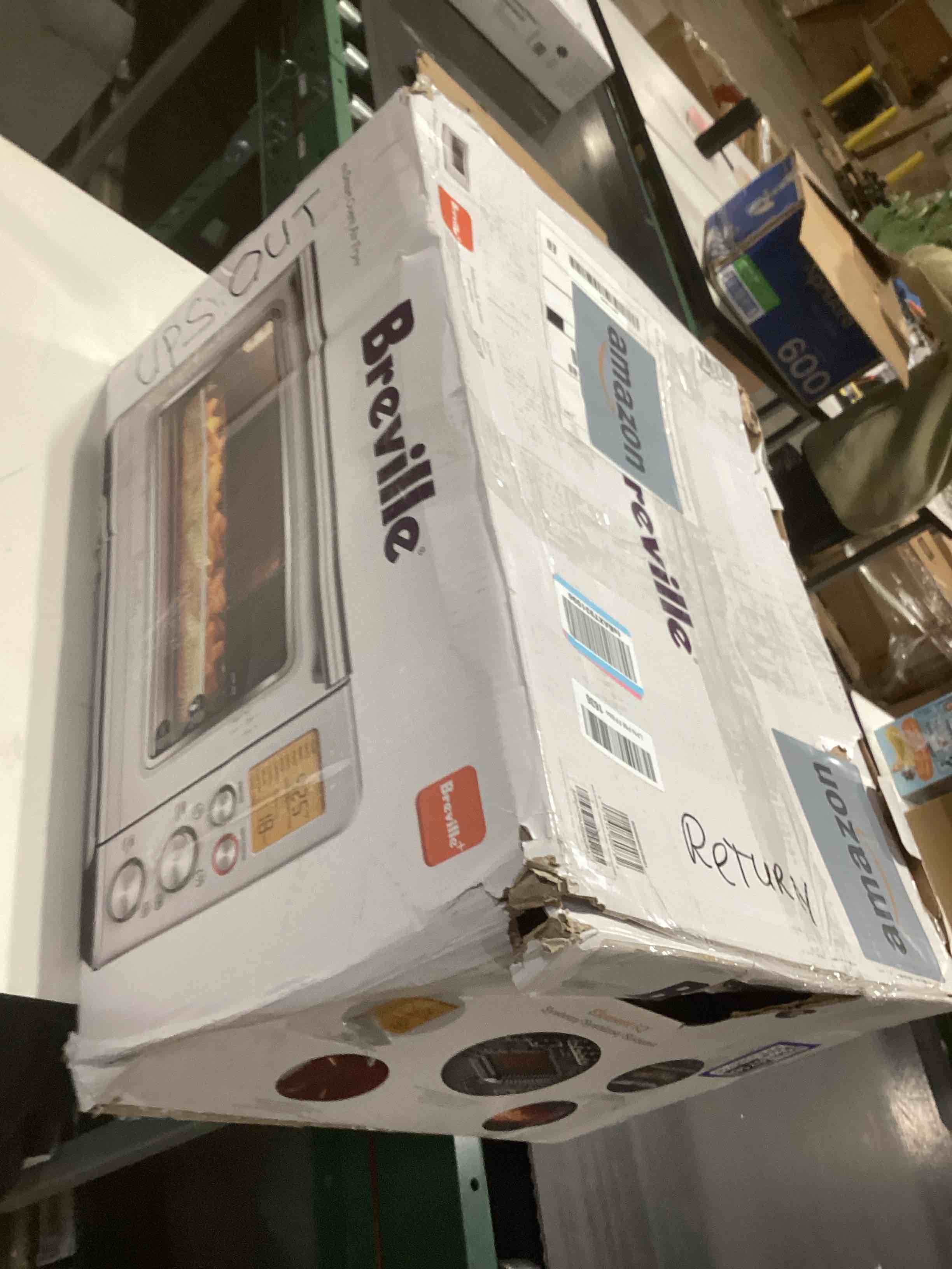 Condition photo showing As Is for Breville BOV860BSS Smart Oven Air Fryer and Convection Oven, 0.8 Cubic Feet Capacity, Brushed Stainless Steel